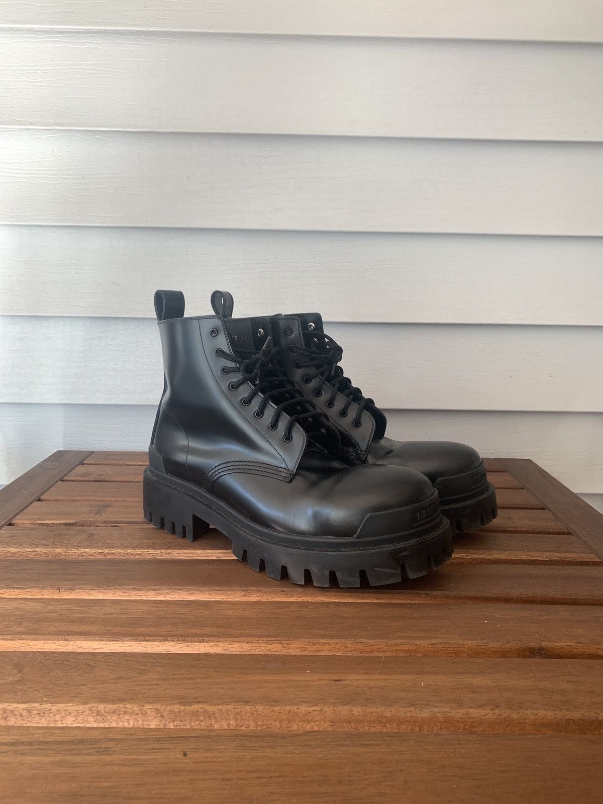 Balenciaga Balenciaga strike boots | Grailed