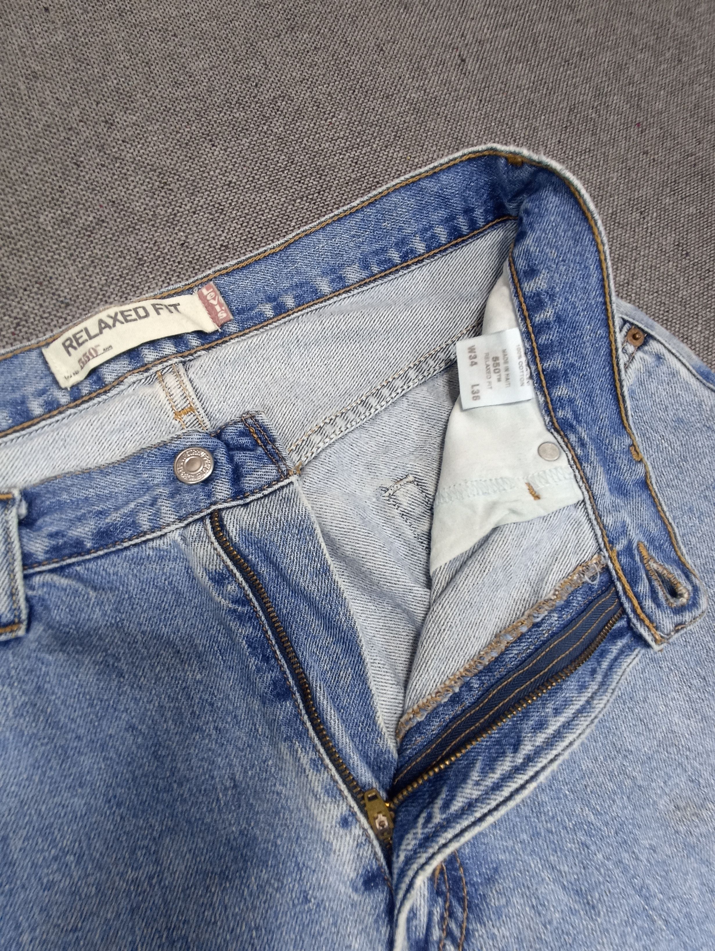 Jean × Levi's × Vintage Vintage Levis 550 Blue Wash Jeans - J173 Size US 34 / EU 50 - 3 Thumbnail
