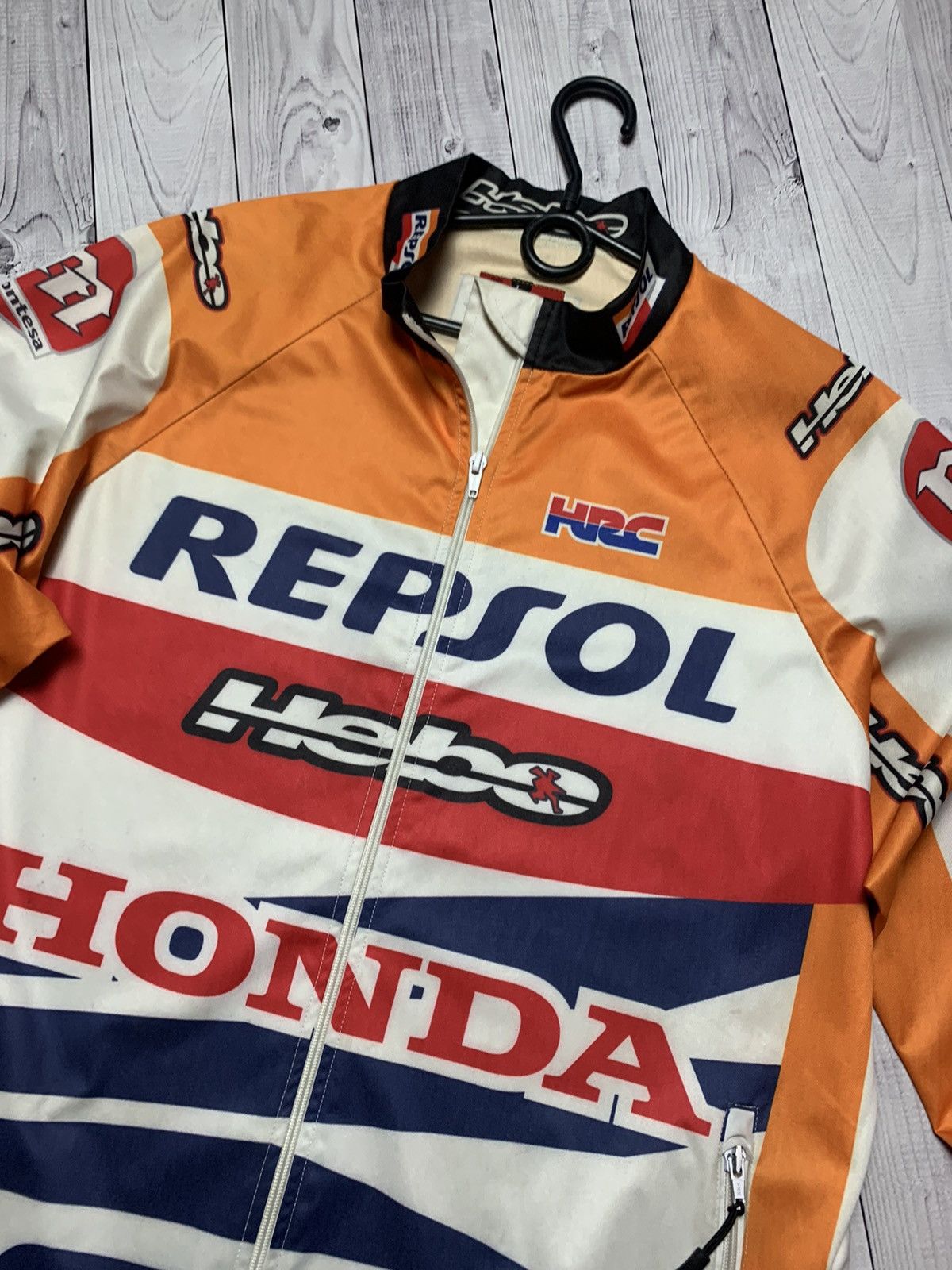 Honda Vintage Racing jersey Honda logo rare size L Size US L / EU 52-54 / 3 - 3 Thumbnail