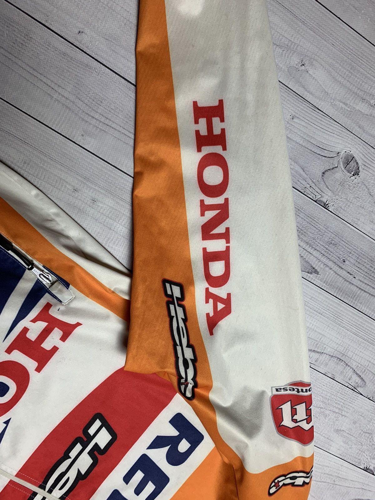 Honda Vintage Racing jersey Honda logo rare size L Size US L / EU 52-54 / 3 - 4 Thumbnail