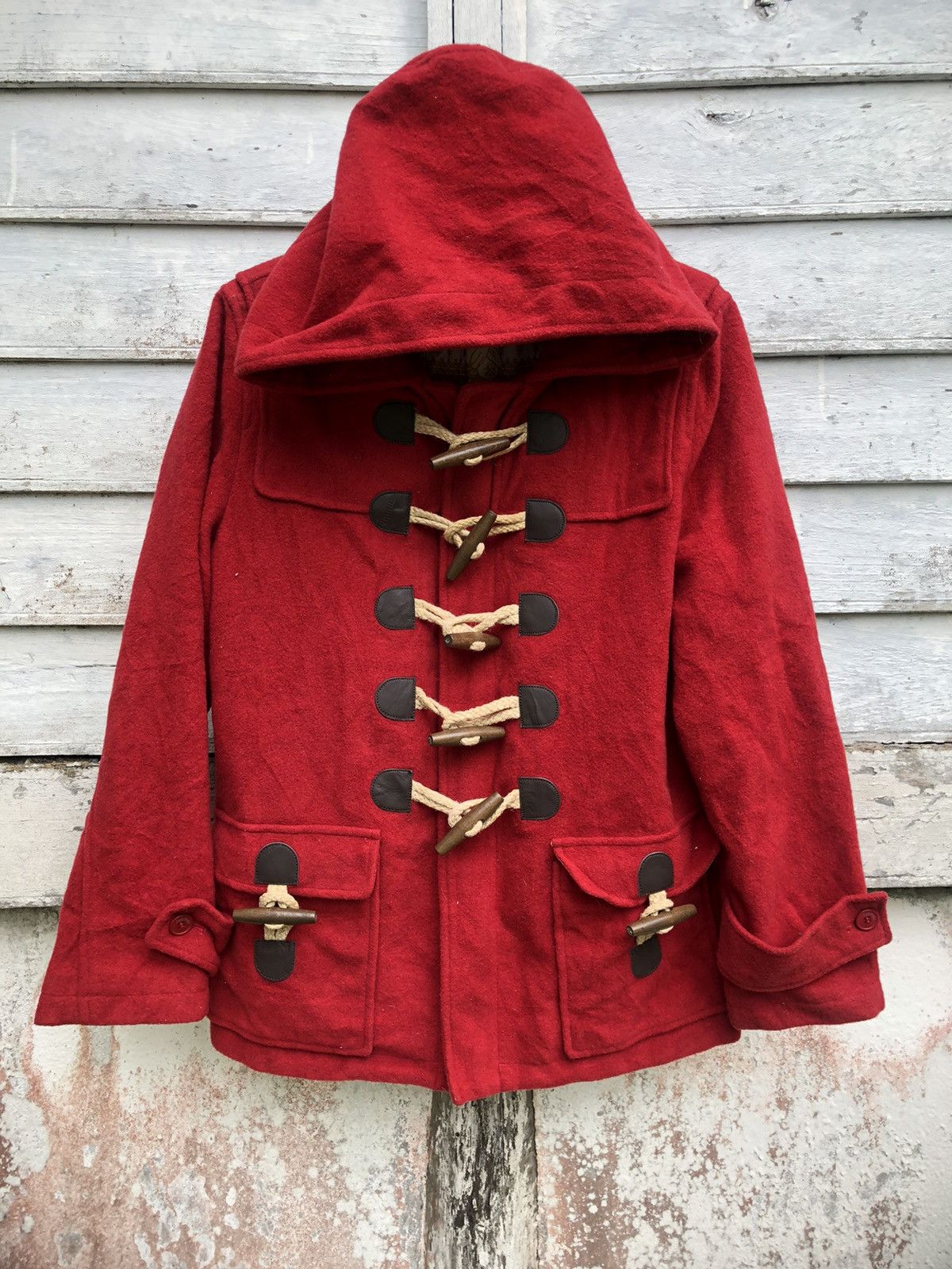 Ne-Net Red Duffle Coat Size 0