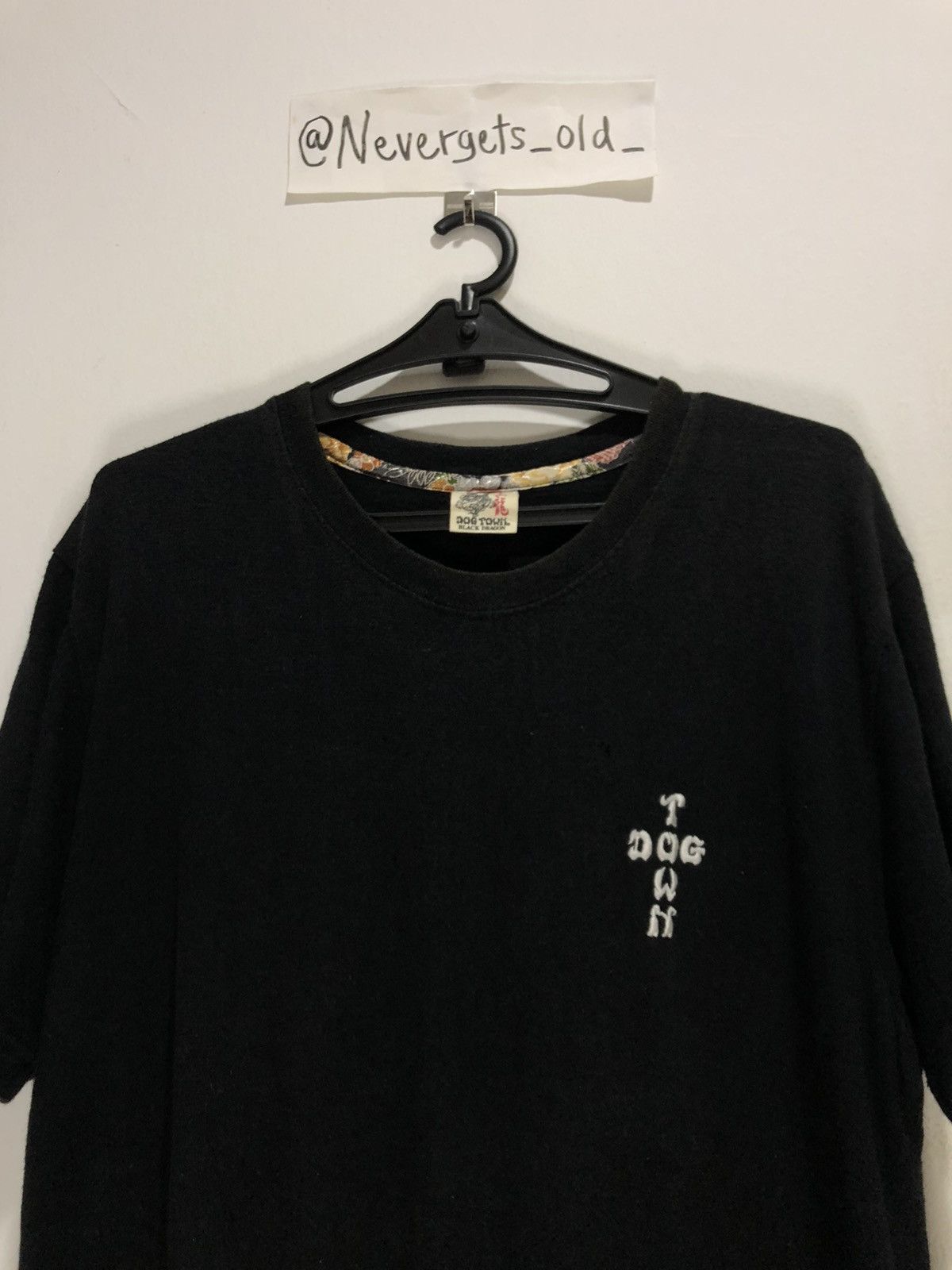 Dogtown × If Six Was Nine × Japanese Brand Dogtown Black Dragon Sukajan Skateboard Tee Size US L / EU 52-54 / 3 - 2 Thumbnail