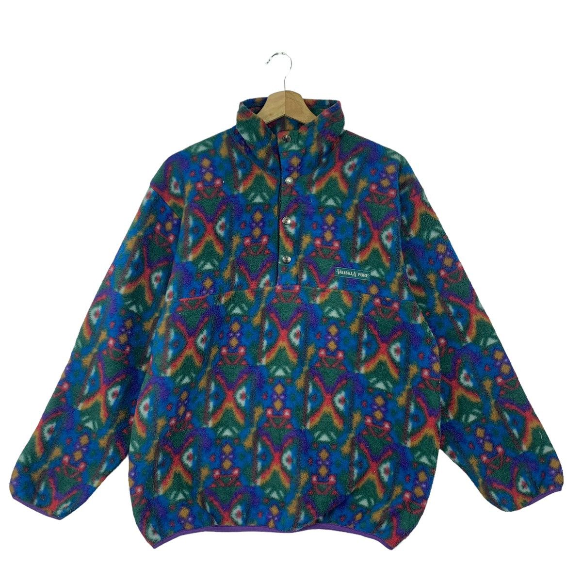 Vintage Vintage Valhalla Outfitters Fleece Ski Winter Surf Jacket Size US M / EU 48-50 / 2 - 1 Thumbnail