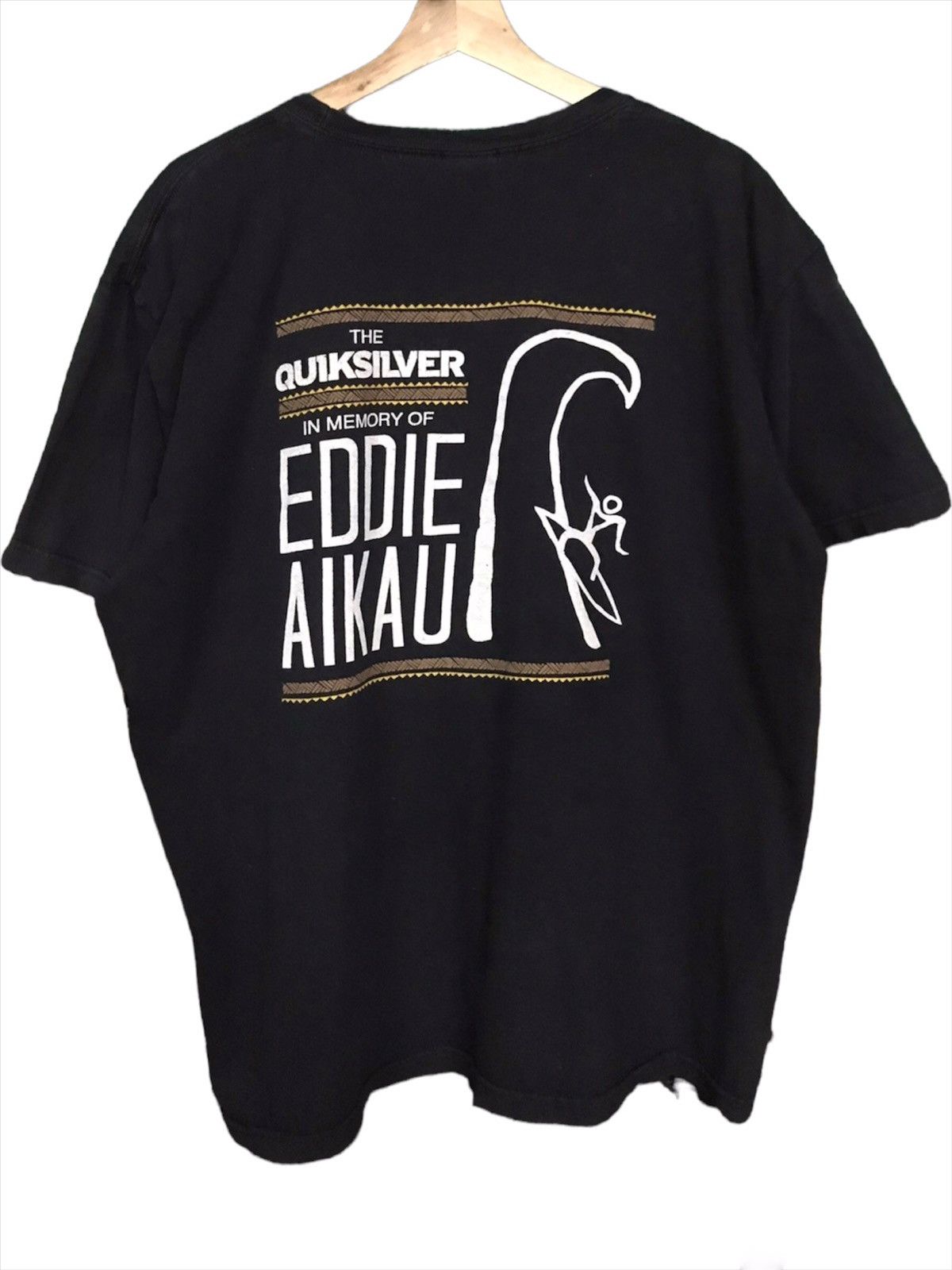 Quiksilver In Memory Of Eddie Aikau Tshirt Short Sleeve Size US L / EU 52-54 / 3 - 2 Thumbnail