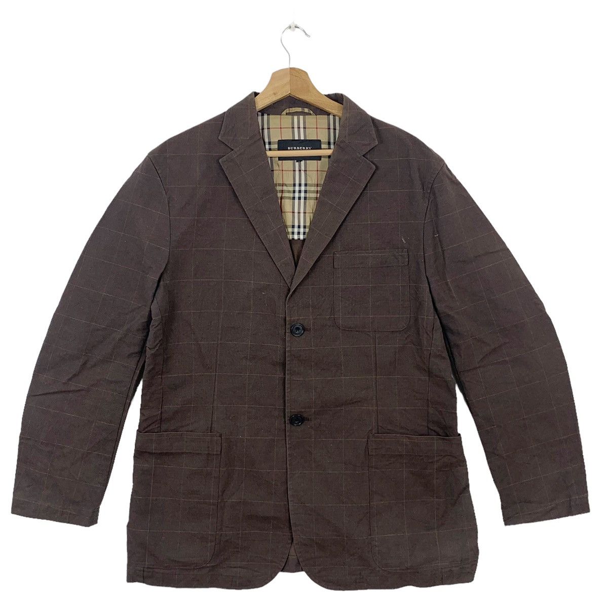 Burberry Vintage Burberry Black Label Coat Blazer JacketMen Size US L / EU 52-54 / 3 - 1 Thumbnail