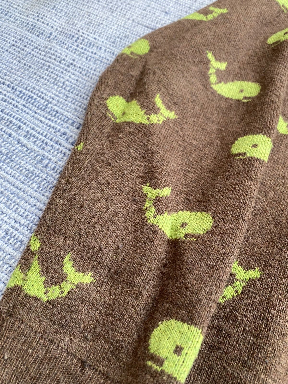 go slow caravan whales motif sweater Size US M / EU 48-50 / 2 - 6 Thumbnail