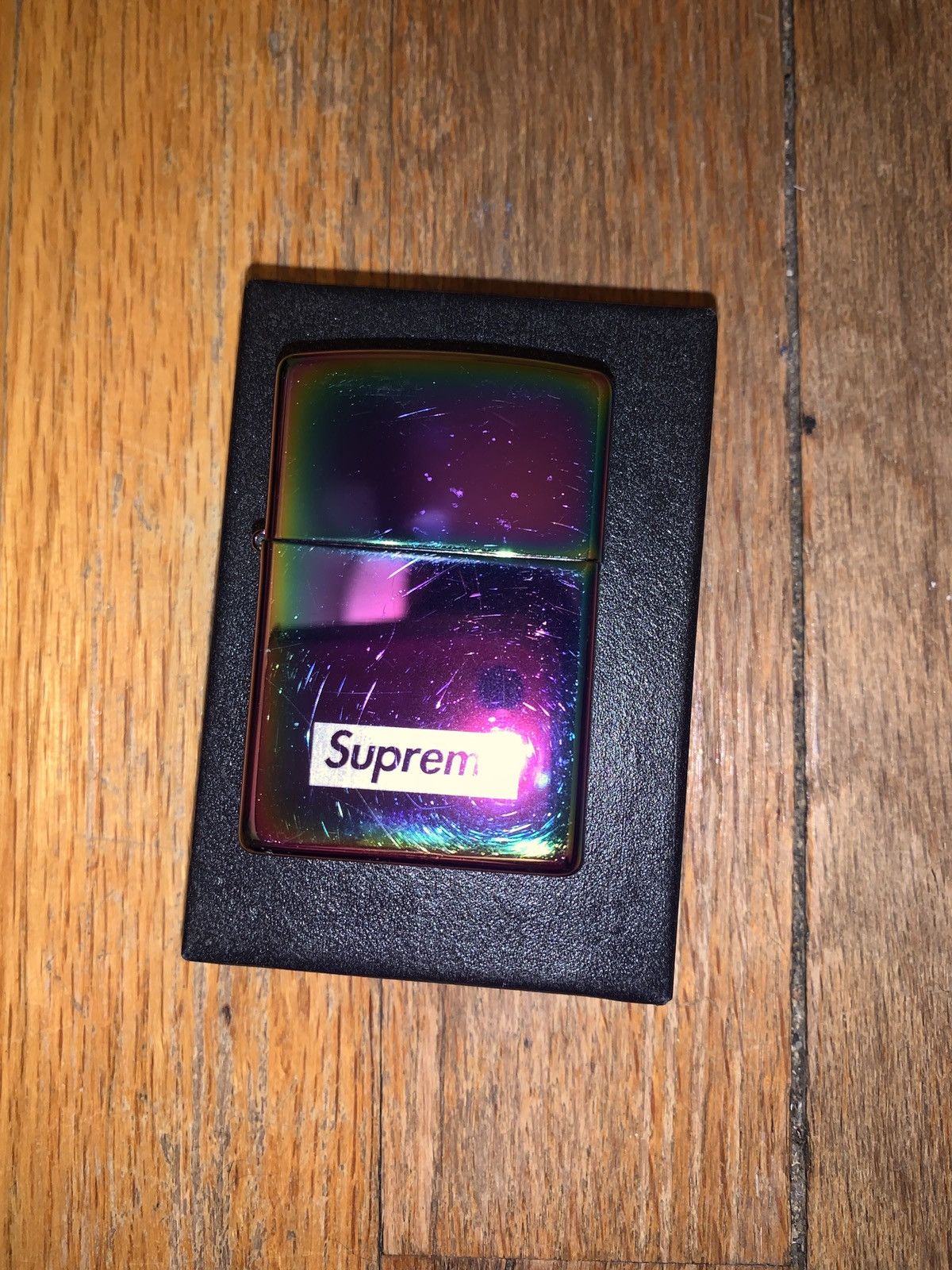 Supreme Supreme Spectrum Iridescent Zippo FW16 Size ONE SIZE - 4 Thumbnail