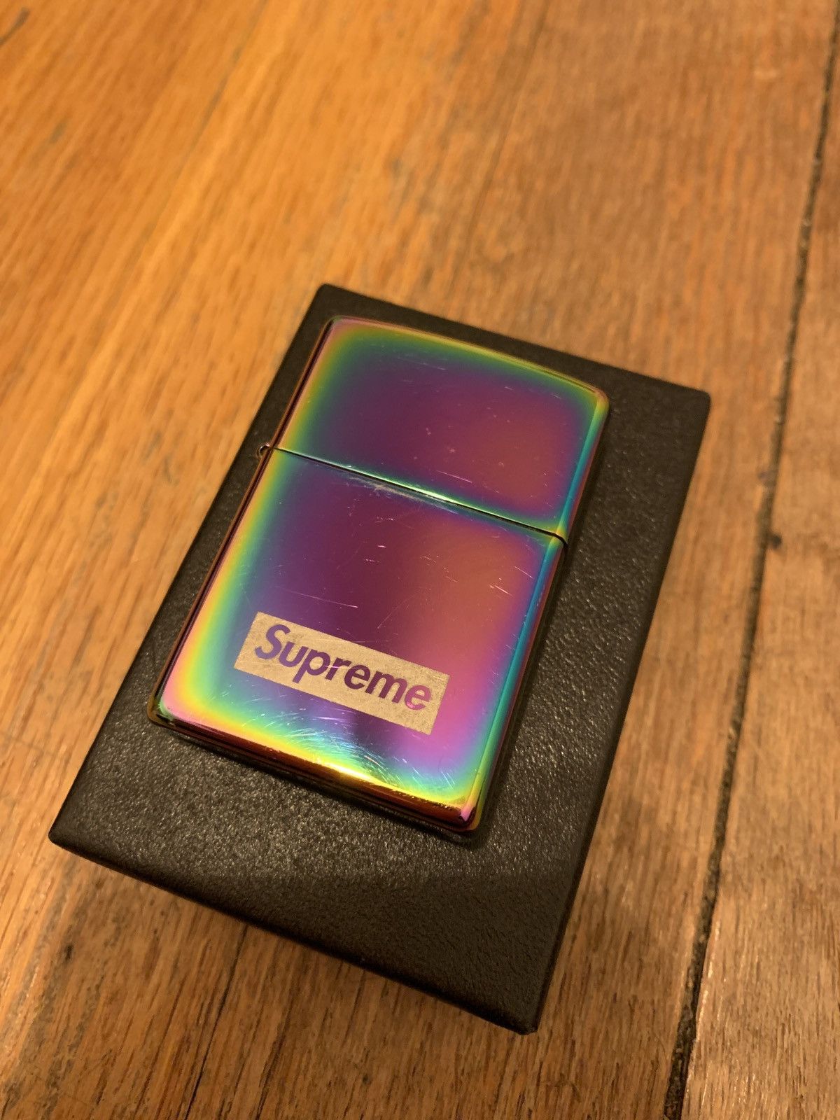 Supreme Supreme Spectrum Iridescent Zippo FW16 Size ONE SIZE - 5 Thumbnail