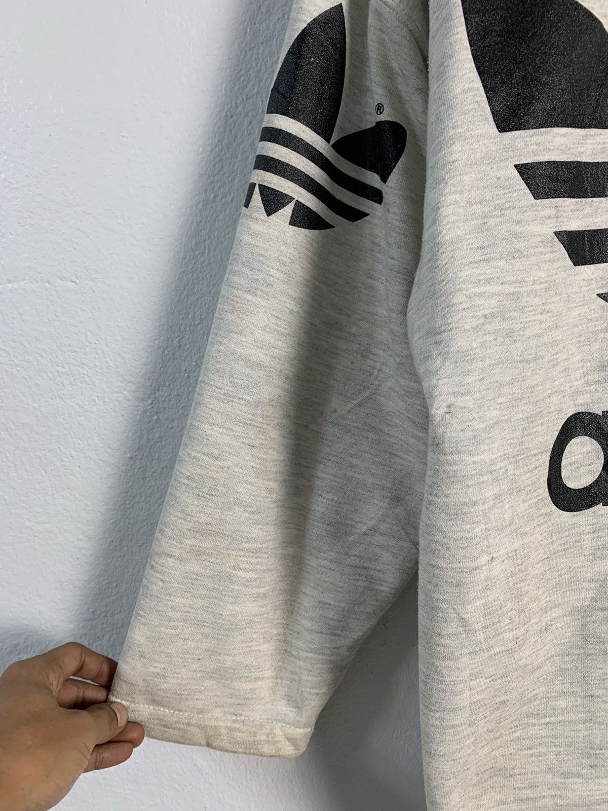 Adidas Adidas Big Logo Hoodie Jacket Size US M / EU 48-50 / 2 - 6 Thumbnail