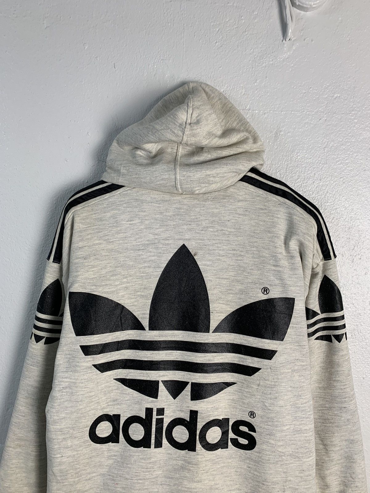 Adidas Adidas Big Logo Hoodie Jacket Size US M / EU 48-50 / 2 - 4 Thumbnail