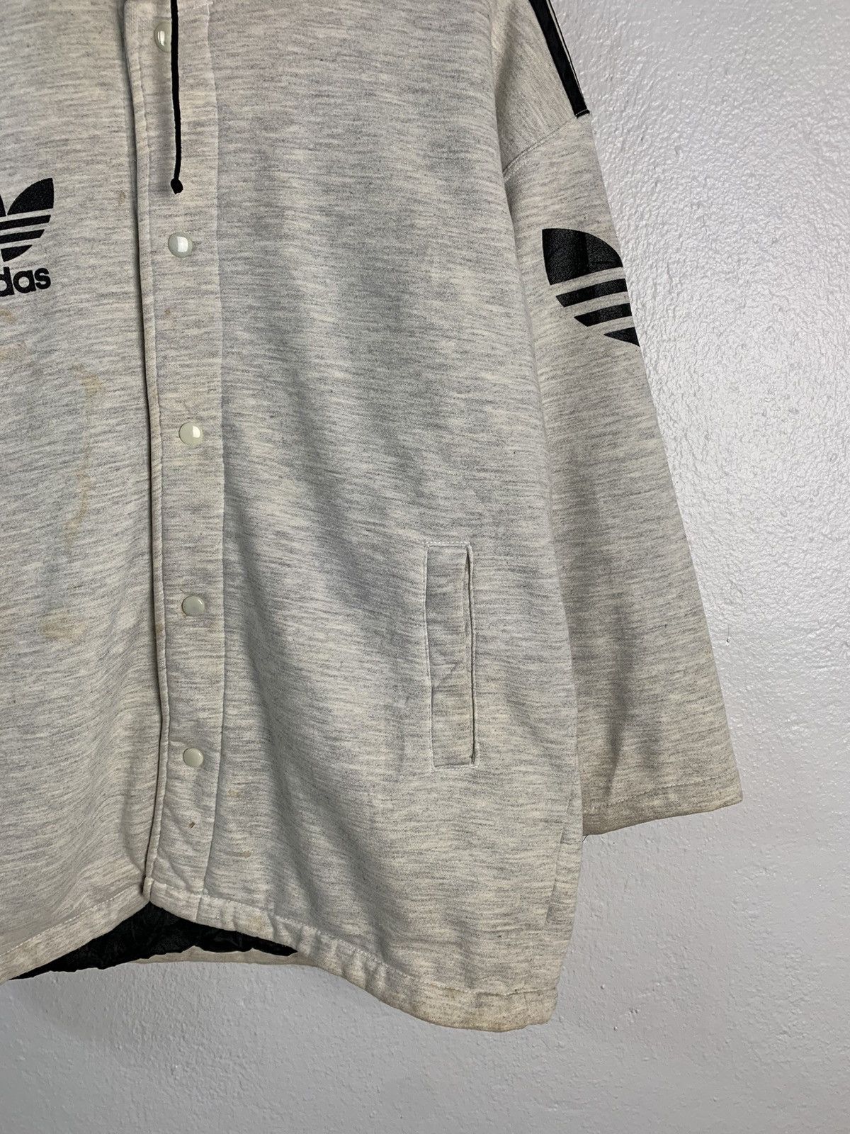 Adidas Adidas Big Logo Hoodie Jacket Size US M / EU 48-50 / 2 - 12 Thumbnail