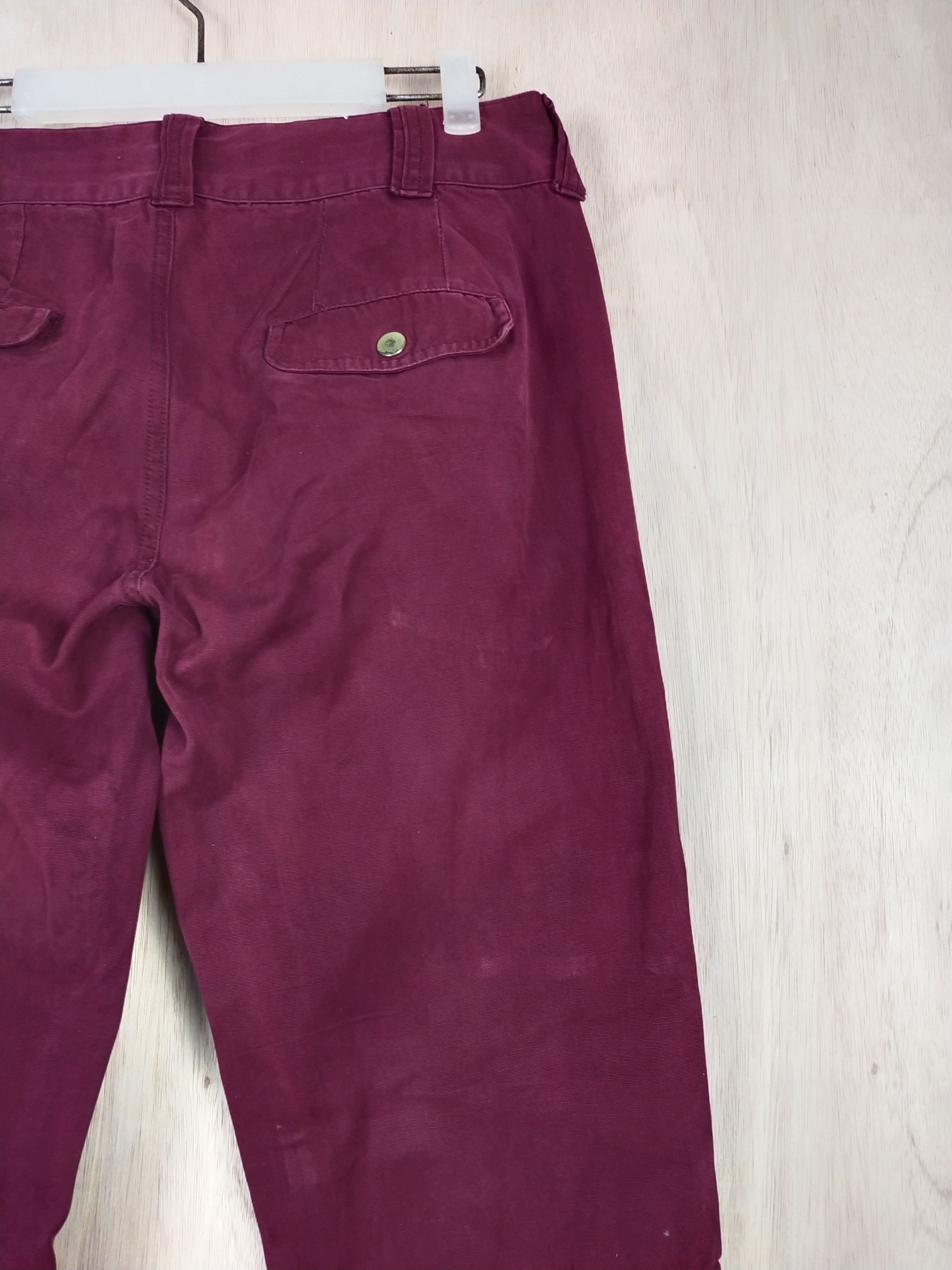 Japanese Brand Tielocken Red multi pocket tactical Cargo Pants #3448 Size US 30 / EU 46 - 12 Thumbnail