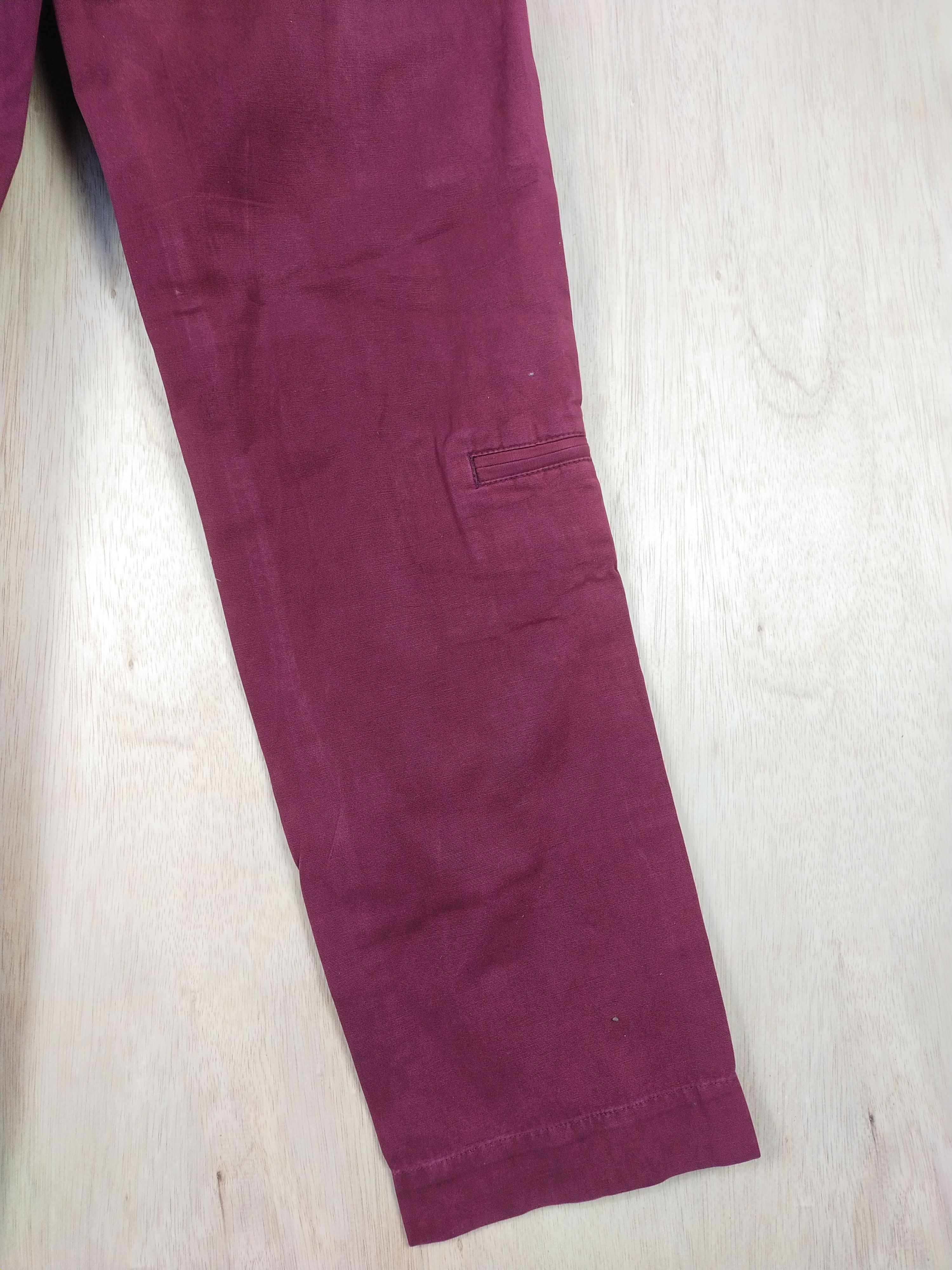 Japanese Brand Tielocken Red multi pocket tactical Cargo Pants #3448 Size US 30 / EU 46 - 14 Thumbnail
