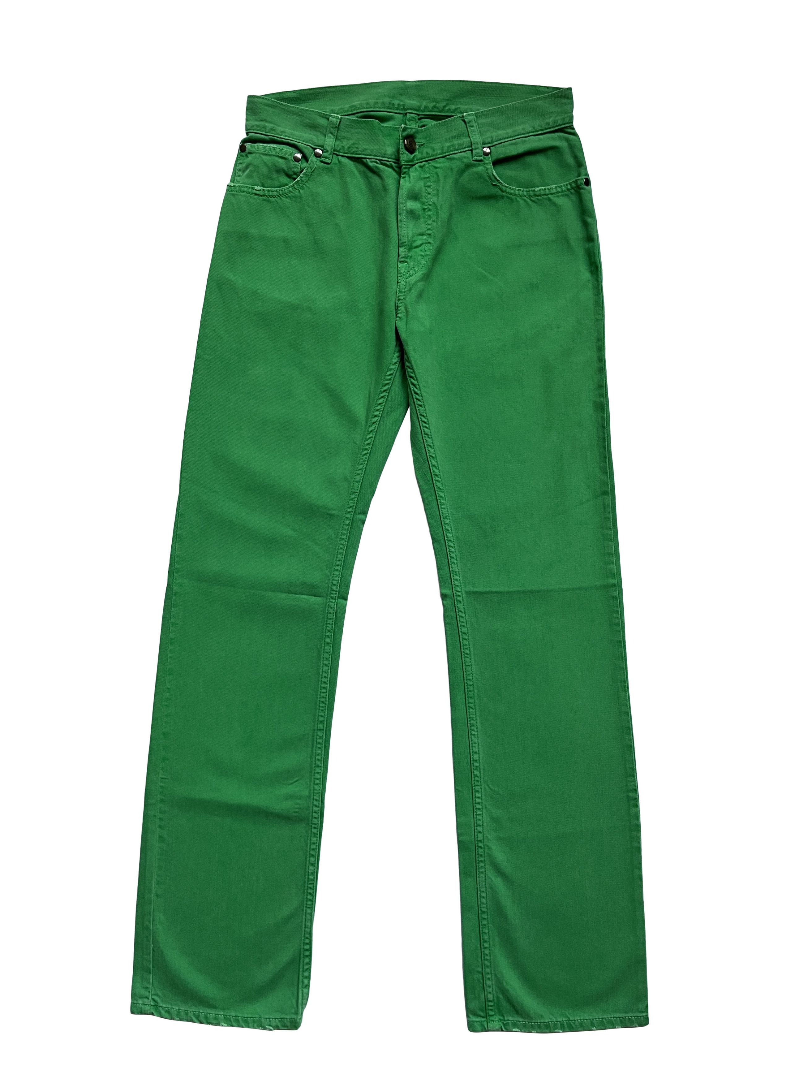 Alexander McQueen × McQ Alexander McQueen ⚡️QUICK SALE⚡️Alexander McQueen McQ Green Pants Jeans Size US 30 / EU 46 - 1 Thumbnail