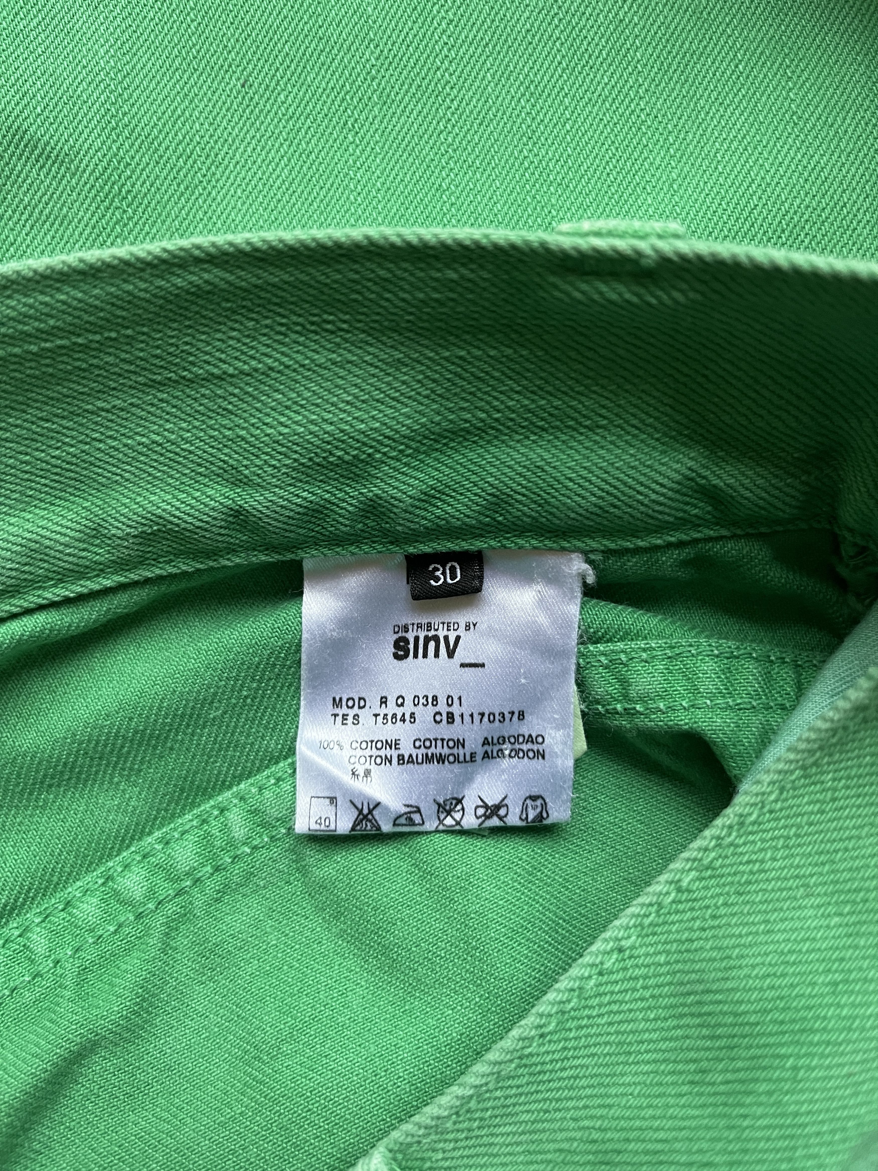 Alexander McQueen × McQ Alexander McQueen ⚡️QUICK SALE⚡️Alexander McQueen McQ Green Pants Jeans Size US 30 / EU 46 - 4 Thumbnail