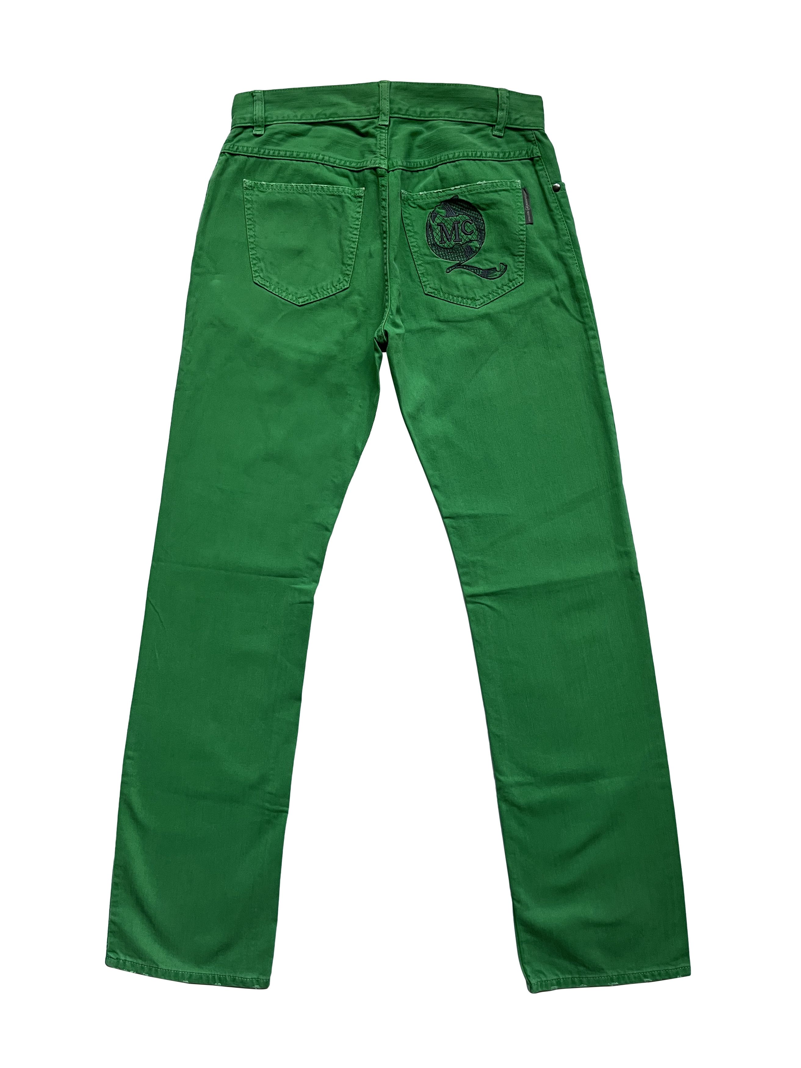 Alexander McQueen × McQ Alexander McQueen ⚡️QUICK SALE⚡️Alexander McQueen McQ Green Pants Jeans Size US 30 / EU 46 - 2 Thumbnail