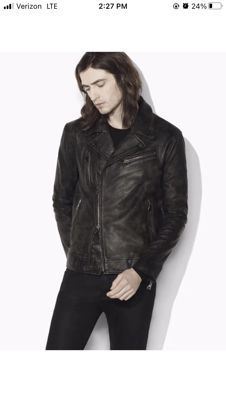 John Varvatos Mr. Varvatos Leather biker jacket. 50 Size US M / EU 48-50 / 2 - 1 Thumbnail