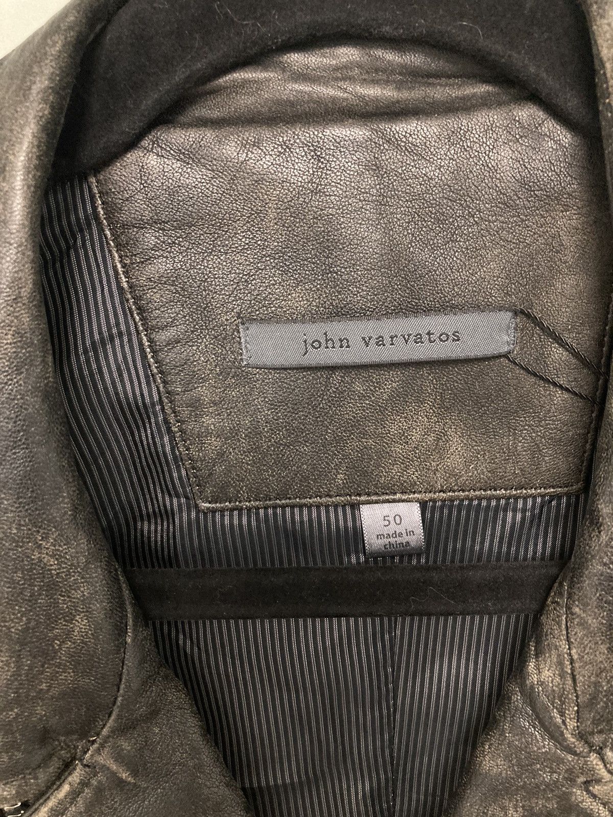 John Varvatos Mr. Varvatos Leather biker jacket. 50 Size US M / EU 48-50 / 2 - 5 Thumbnail