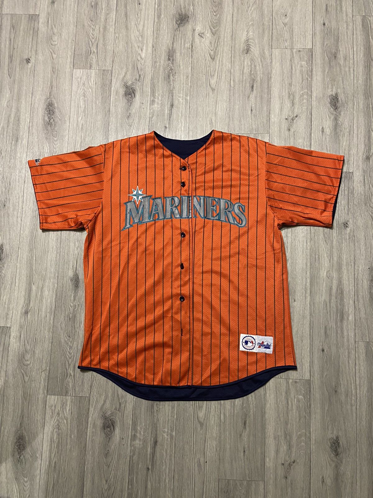 Majestic Vintage Majestic Authentic Seattle Mariners Jersey Size US L / EU 52-54 / 3 - 6 Thumbnail