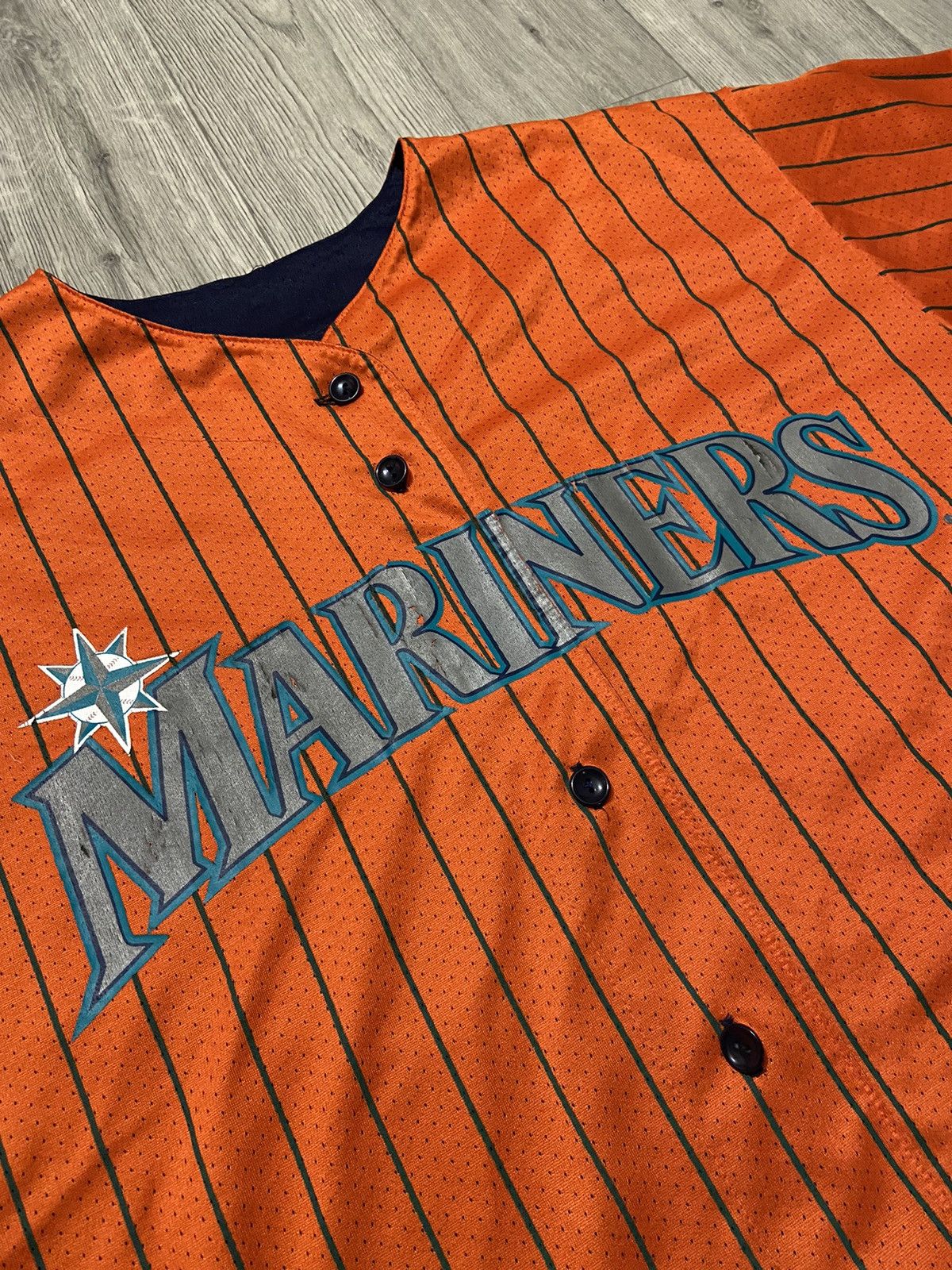 Majestic Vintage Majestic Authentic Seattle Mariners Jersey Size US L / EU 52-54 / 3 - 8 Thumbnail