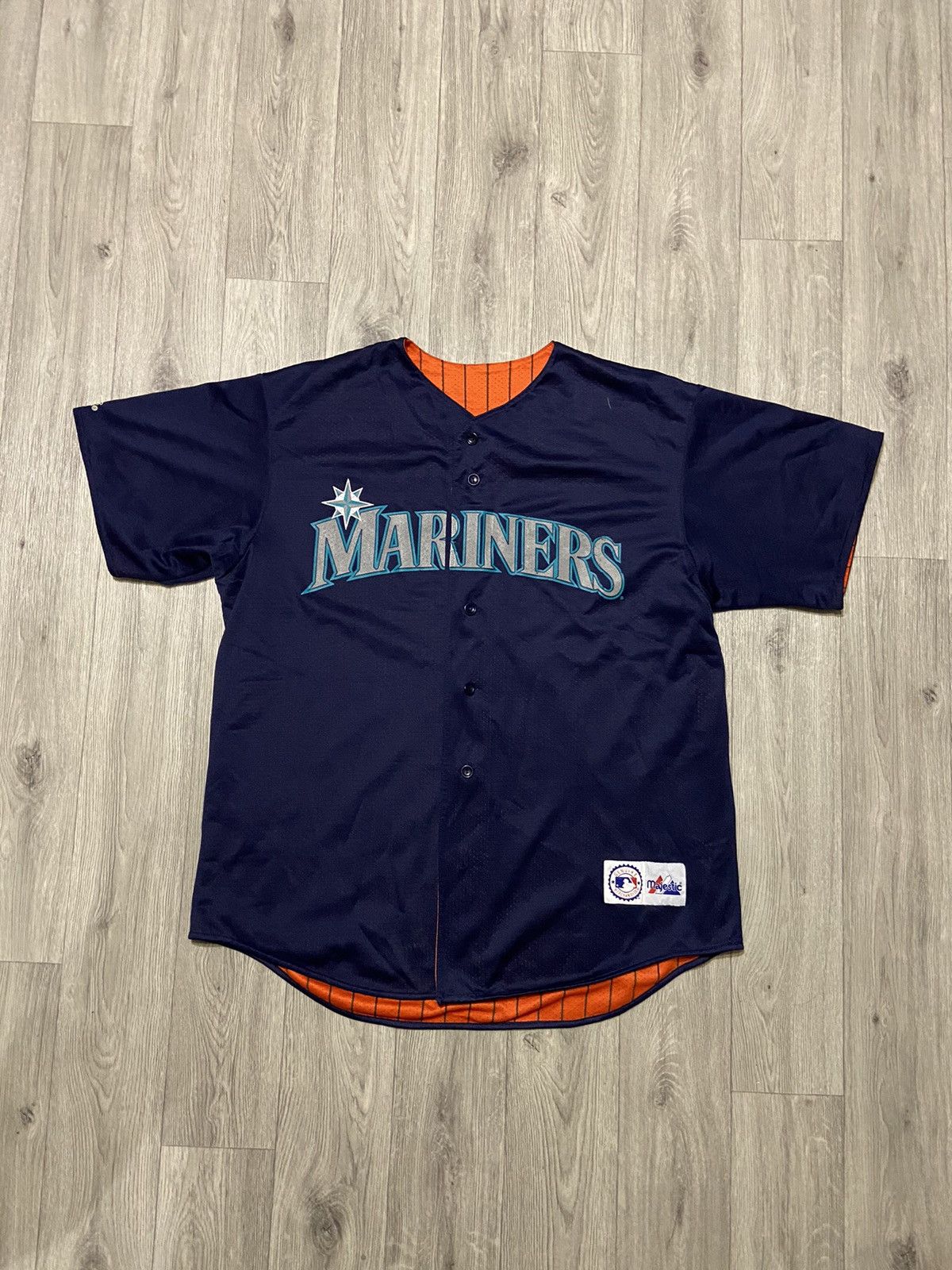 Majestic Vintage Majestic Authentic Seattle Mariners Jersey Size US L / EU 52-54 / 3 - 1 Thumbnail