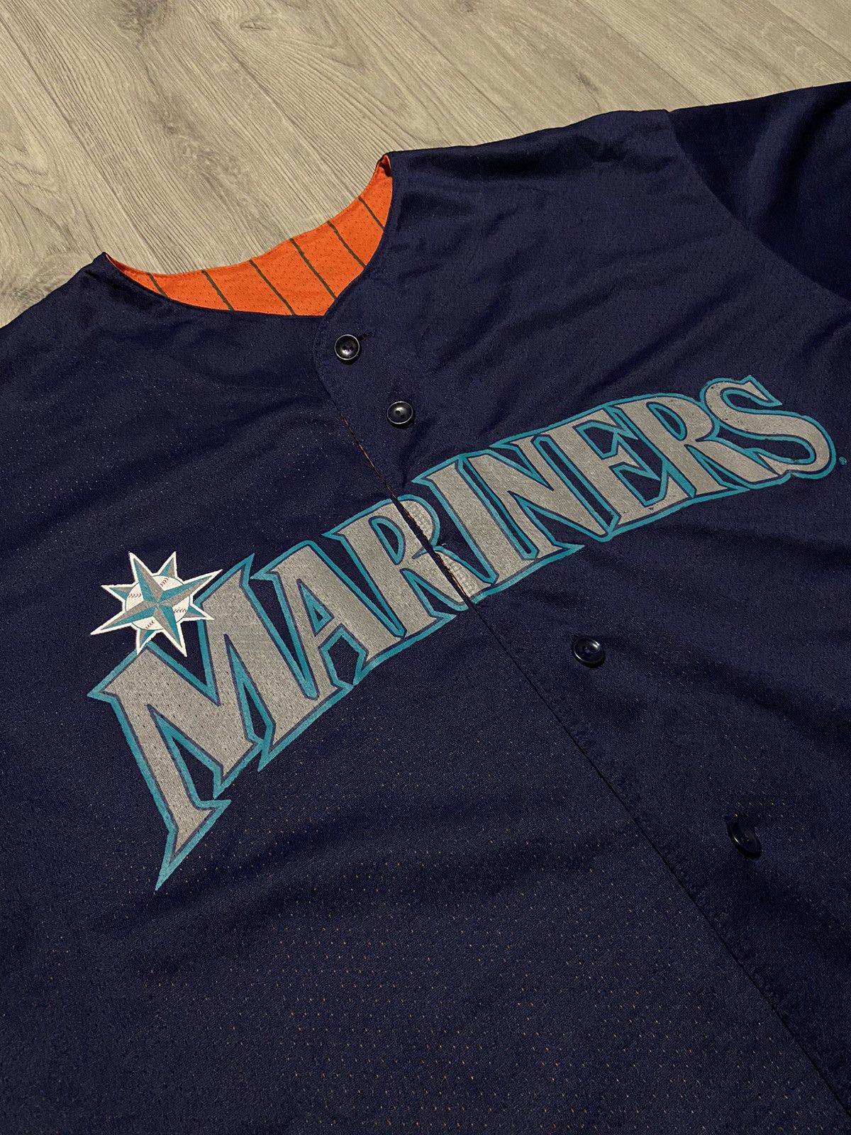 Majestic Vintage Majestic Authentic Seattle Mariners Jersey Size US L / EU 52-54 / 3 - 3 Thumbnail