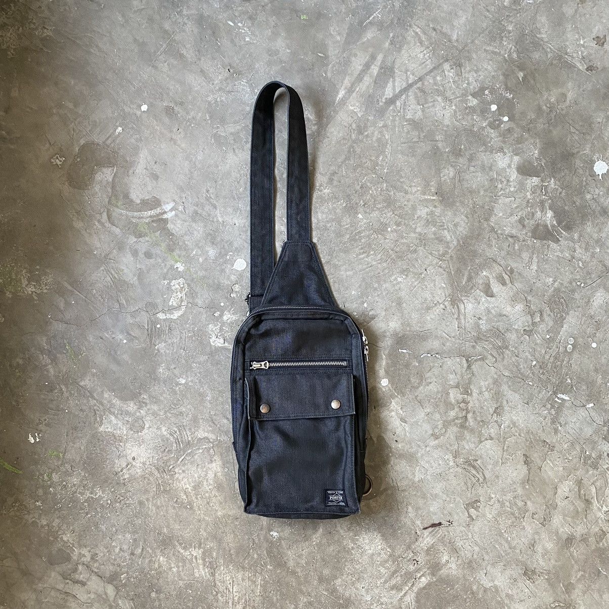 image of Porter - Denim Style Crossbody Bag, Men's