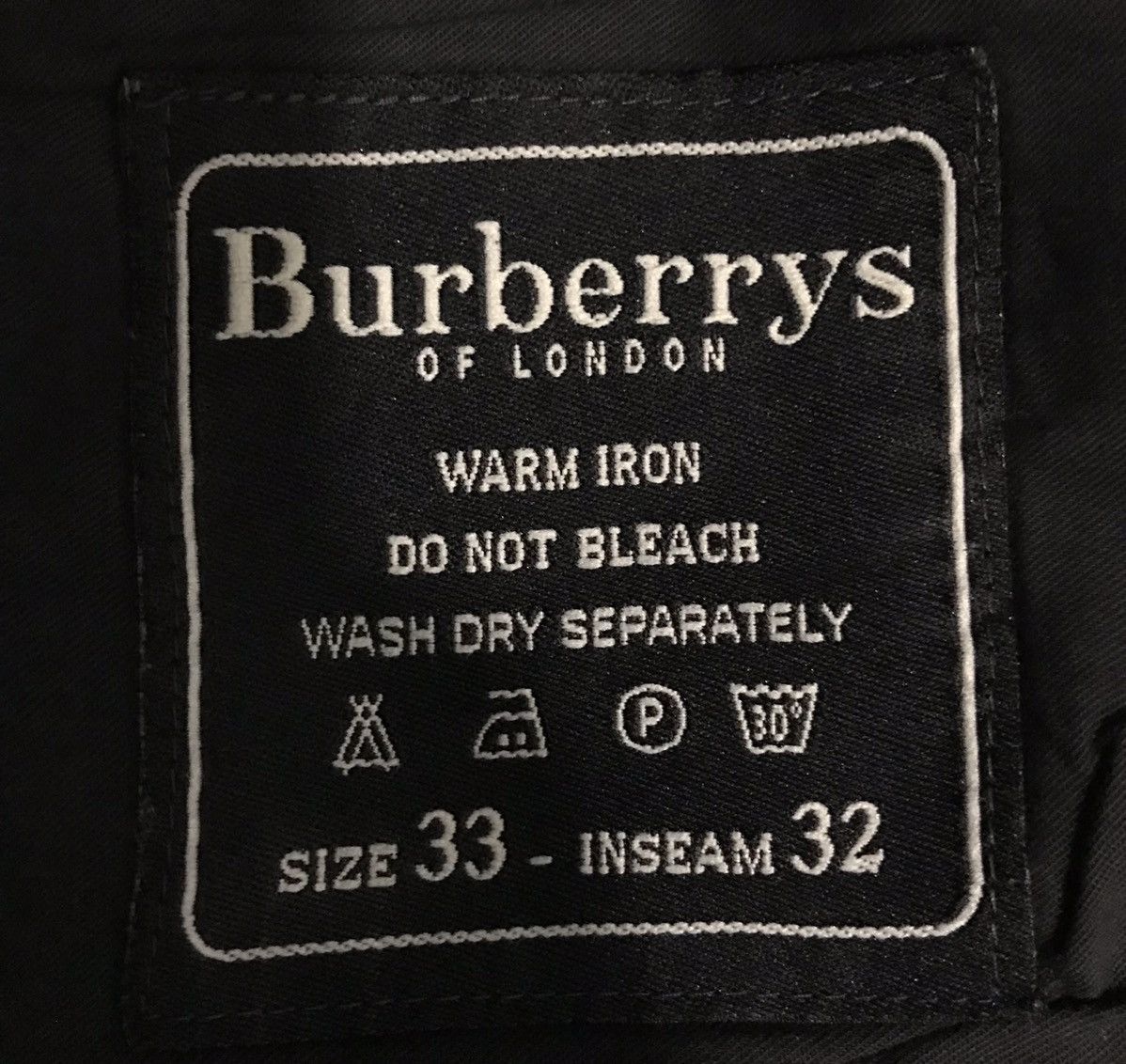 Burberry BURBERRY OF LONDON DENIM PANTS Size US 33 - 13 Thumbnail