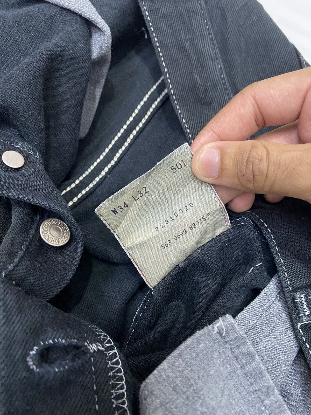 Levi's × Levi's Vintage Clothing × Vintage VINTAGE 501 LEVIS STRAUSS & CO DENIM PANTS Size US 34 / EU 50 - 10 Thumbnail