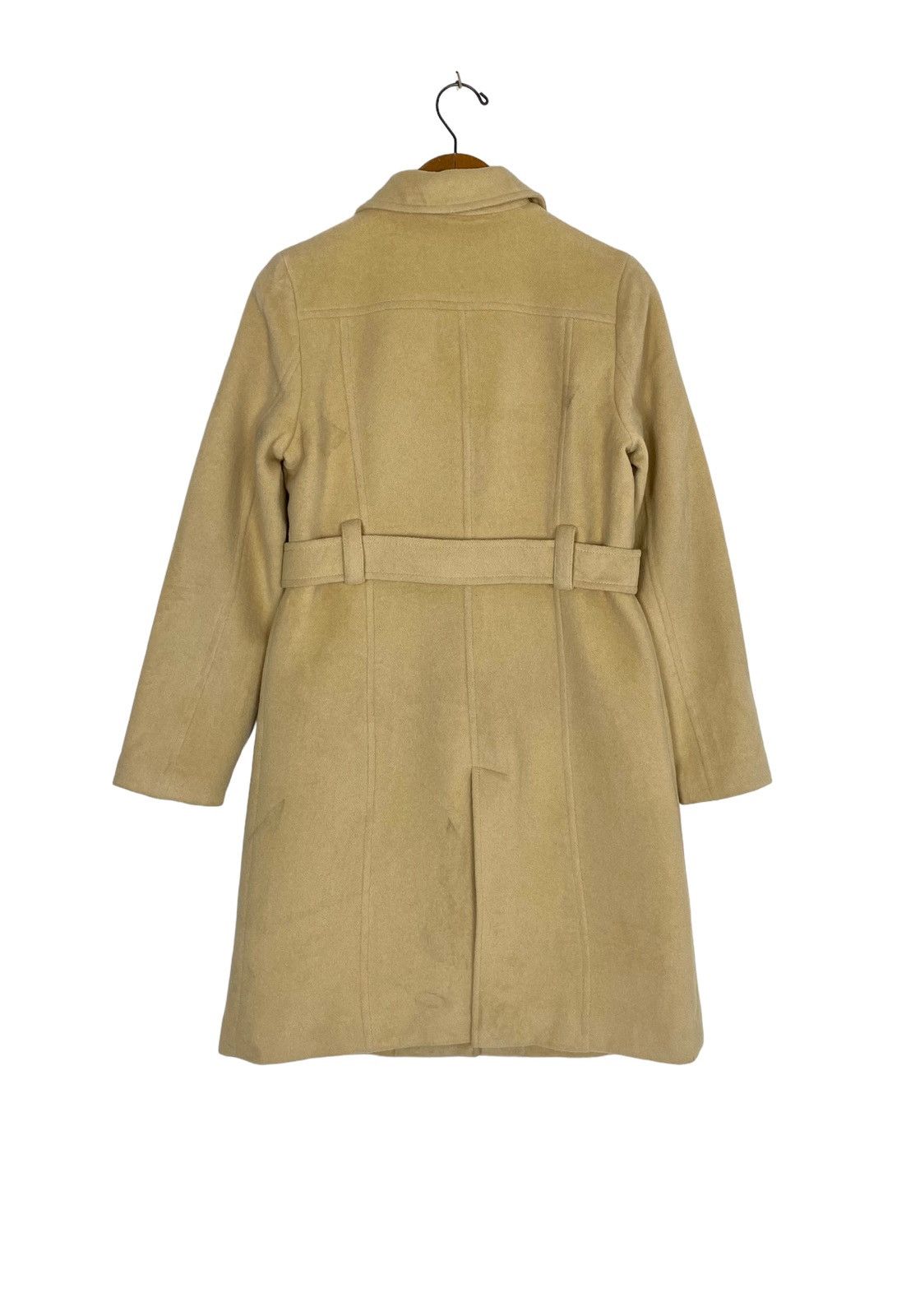 Courreges Rare‼️ Courreges Wool Belted Coat Women Small Size Size S / US 4 / IT 40 - 4 Thumbnail