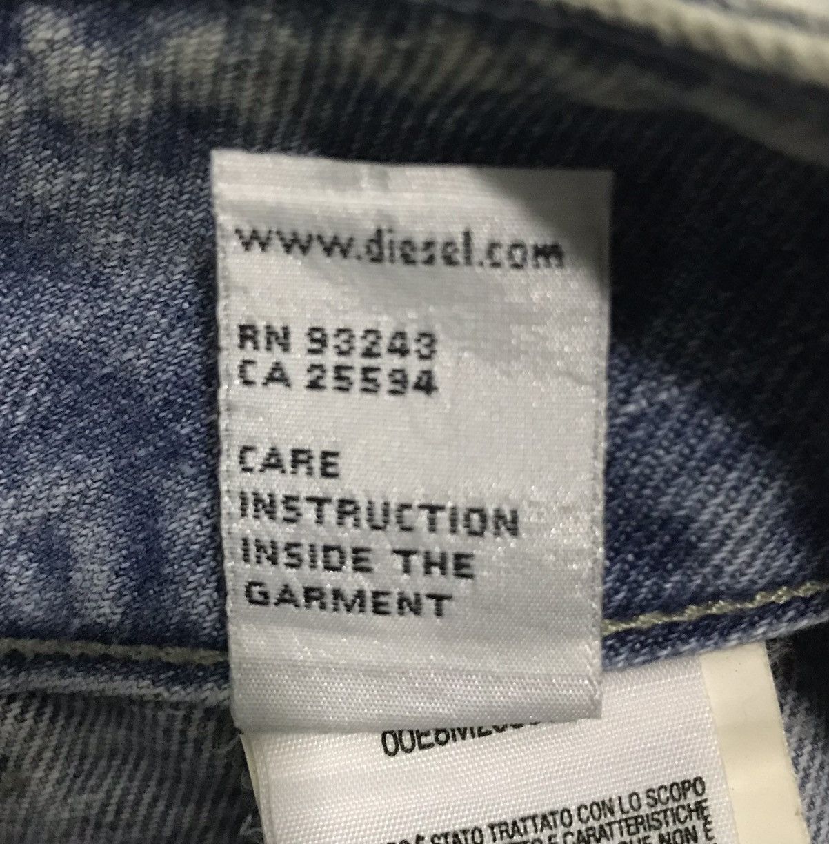 Diesel × Vintage VINTAGE DIESEL MADE IN ITALY DENIM PANTS Size 30" / US 8 / IT 44 - 13 Thumbnail