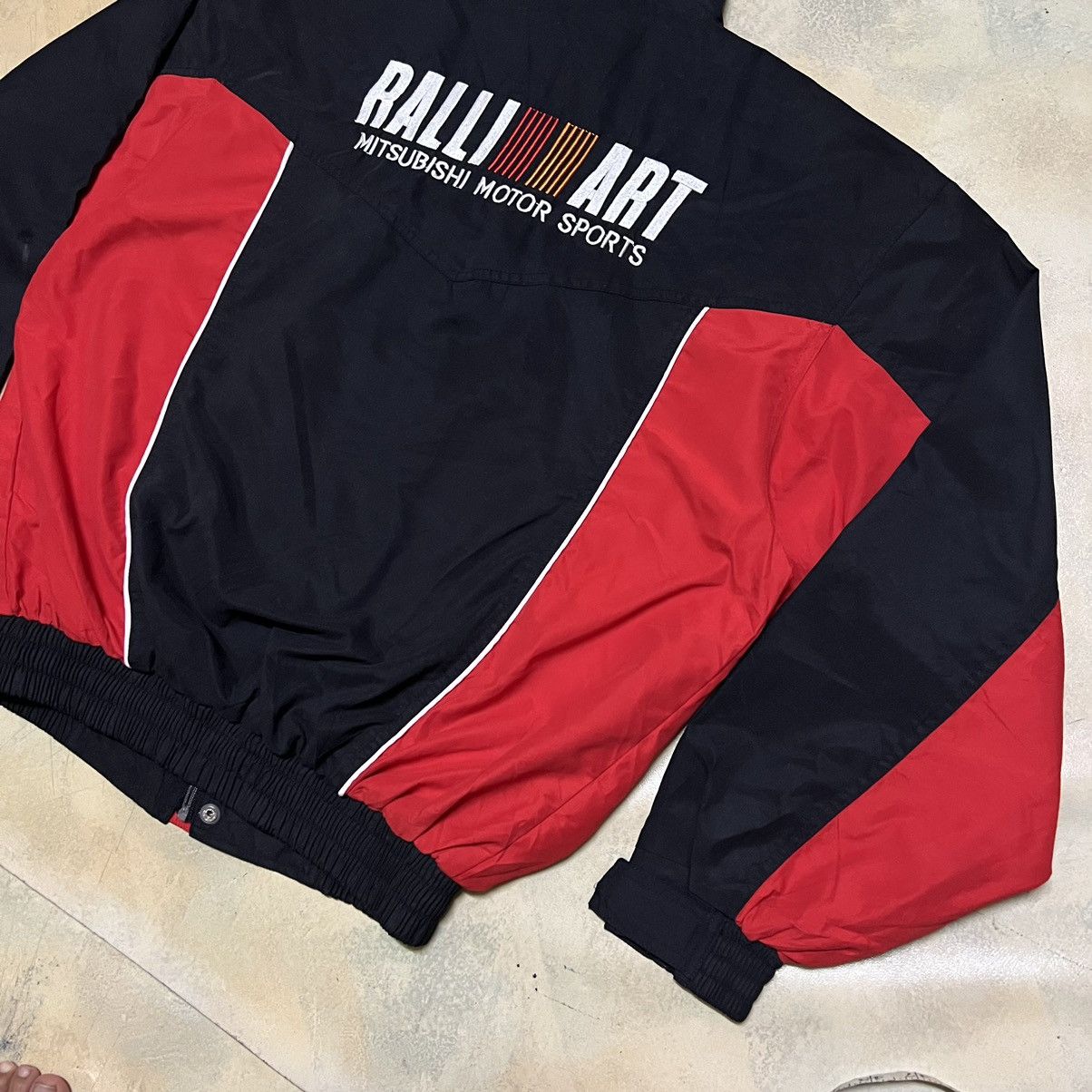 Sports Specialties Vintage Ralliart Mitsubishi Motor Sports Big Logo Jacket Size US L / EU 52-54 / 3 - 3 Thumbnail
