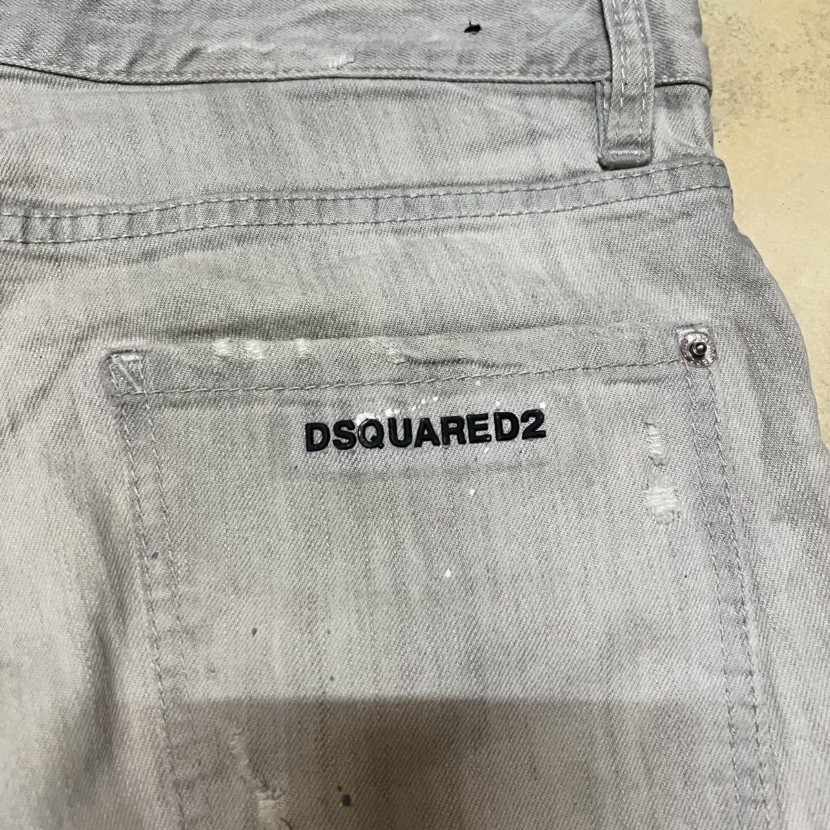 Dsquared2 Dsquared2 Distressed Denim Jeans Size US 34 / EU 50 - 19 Thumbnail