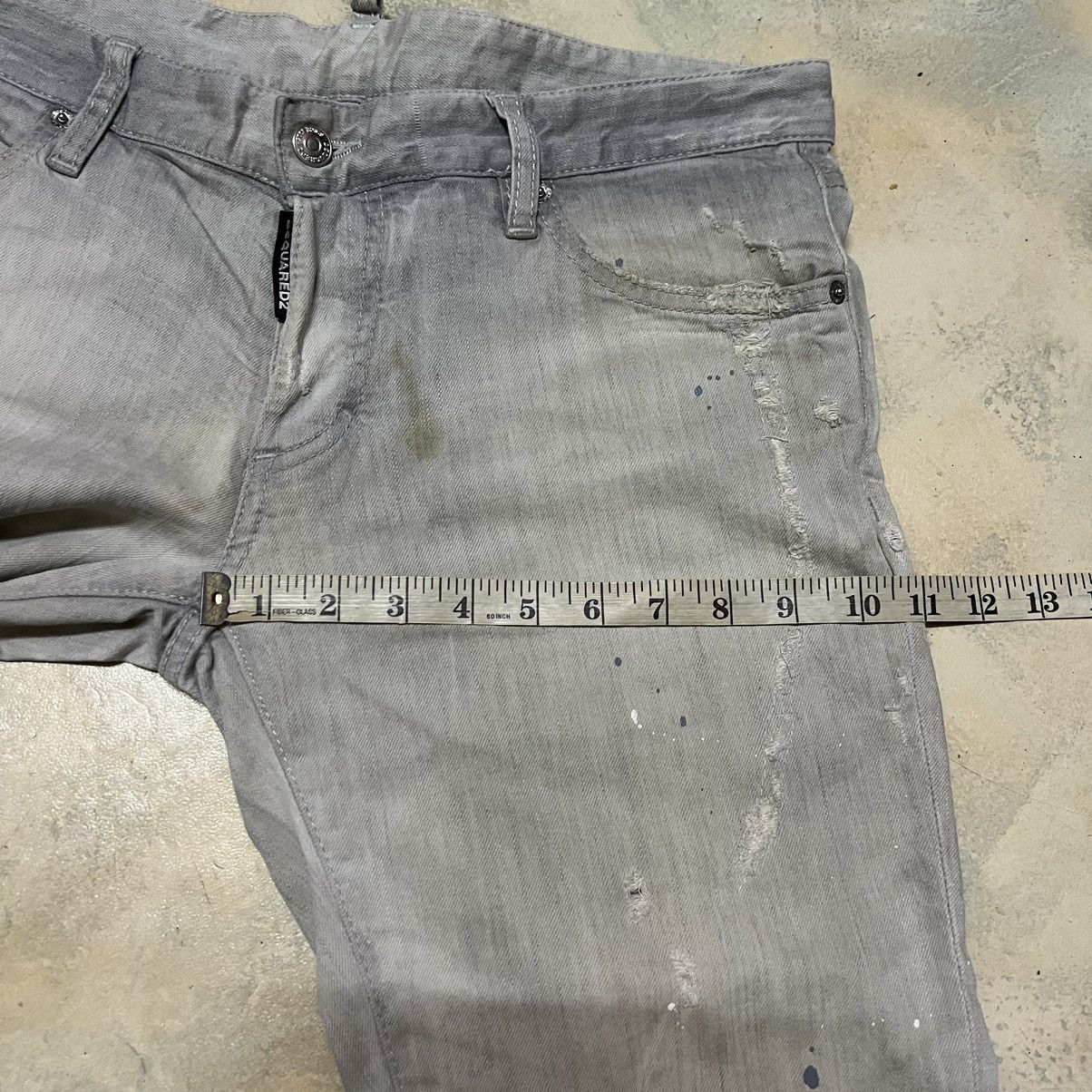 Dsquared2 Dsquared2 Distressed Denim Jeans Size US 34 / EU 50 - 11 Thumbnail