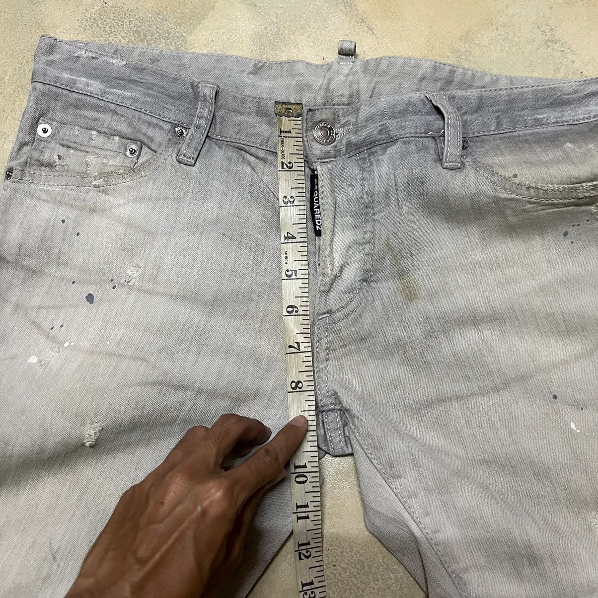 Dsquared2 Dsquared2 Distressed Denim Jeans Size US 34 / EU 50 - 10 Thumbnail