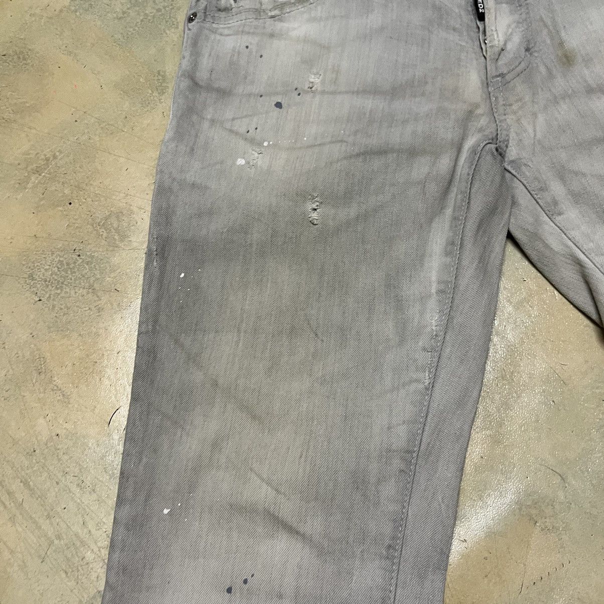 Dsquared2 Dsquared2 Distressed Denim Jeans Size US 34 / EU 50 - 16 Thumbnail