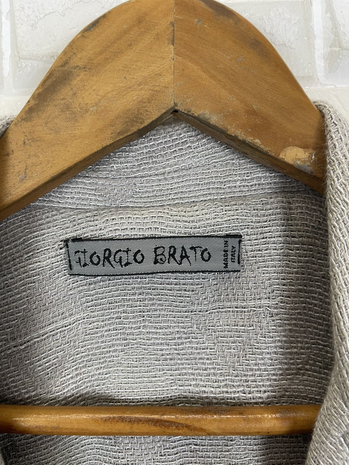 Giorgio Brato Vintage GIORGIO BRATO Italy Knit Jacket Wool Size US S / EU 44-46 / 1 - 3 Thumbnail
