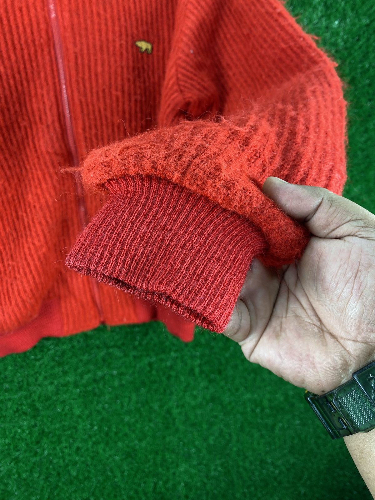 Golden Bear × Vintage Vintage Jack Nicklaus Mohair Jacket Red Size US L / EU 52-54 / 3 - 7 Thumbnail