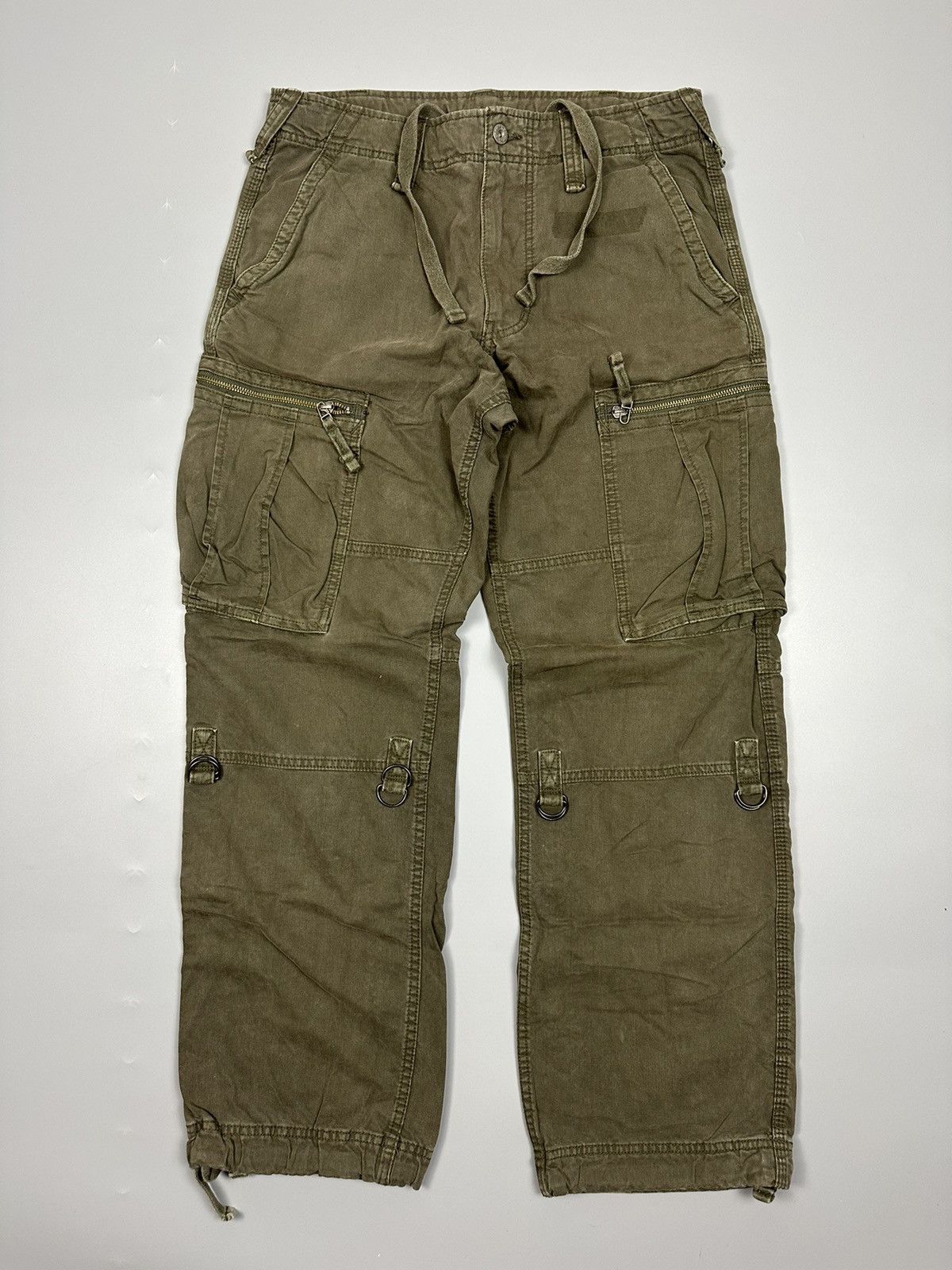 Japanese Brand Uniqlo Cargo Pants Size US 31 - 1 Thumbnail