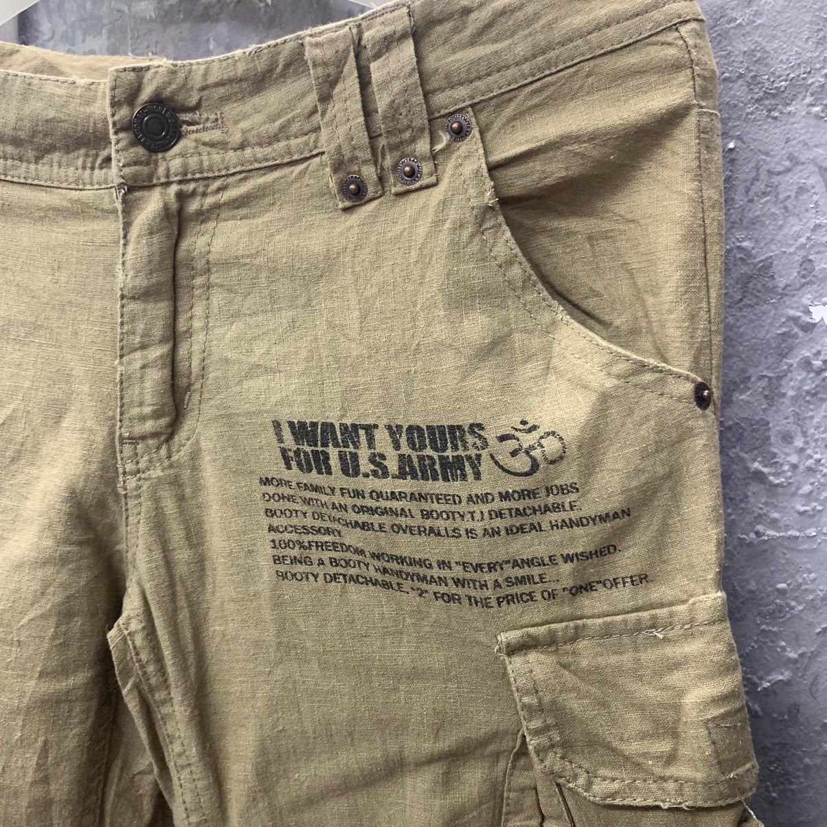 Japanese Brand Plays Soldiers Bondage Cargo Pants Size US 30 / EU 46 - 5 Thumbnail