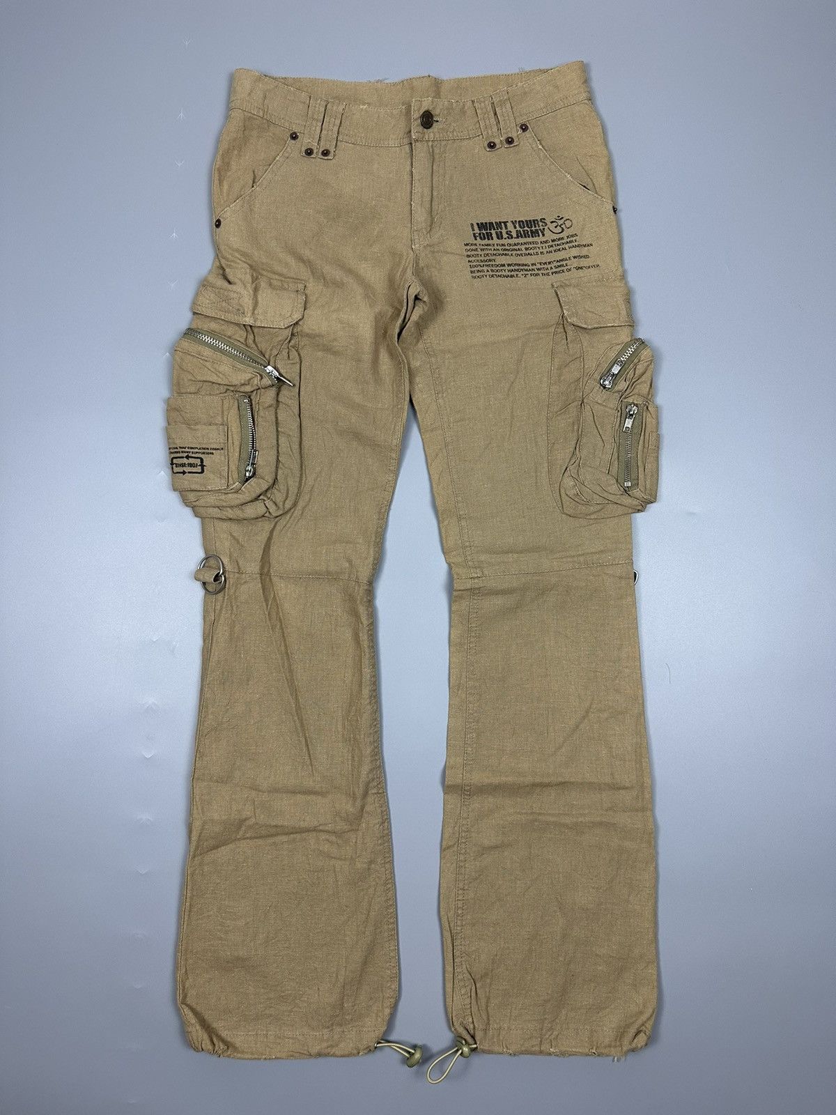 Japanese Brand Plays Soldiers Bondage Cargo Pants Size US 30 / EU 46 - 1 Thumbnail