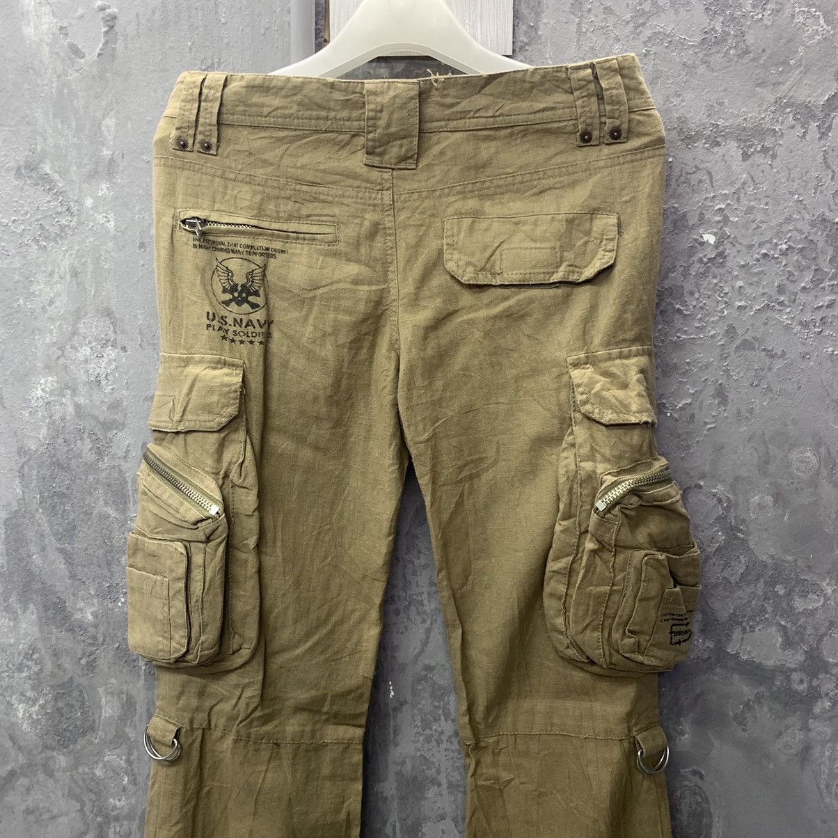 Japanese Brand Plays Soldiers Bondage Cargo Pants Size US 30 / EU 46 - 8 Thumbnail