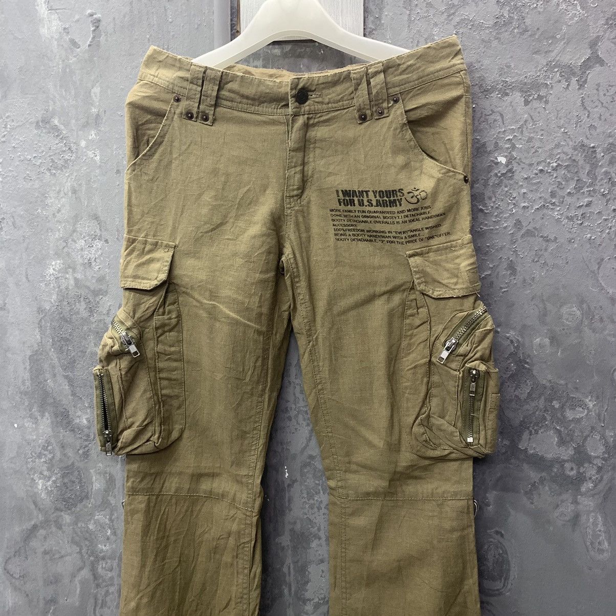 Japanese Brand Plays Soldiers Bondage Cargo Pants Size US 30 / EU 46 - 4 Thumbnail