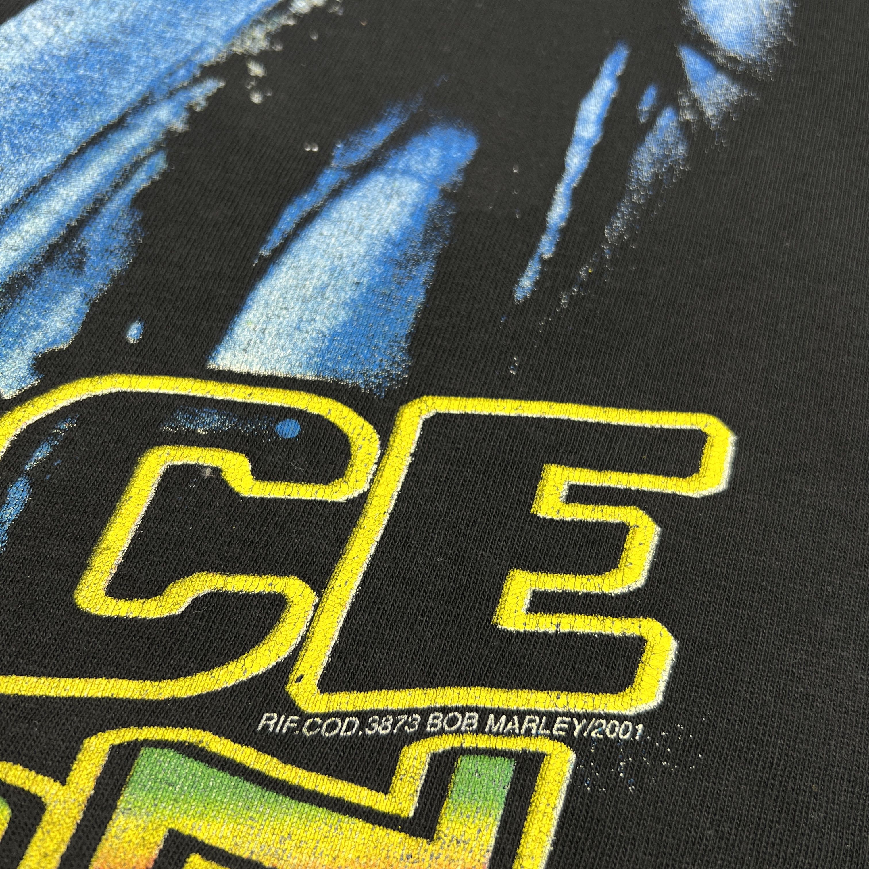 Band Tees Vintage 2001 Bob Marley ‘Peace Man’ Euro Bootleg T Shirt Size US L / EU 52-54 / 3 - 5 Thumbnail