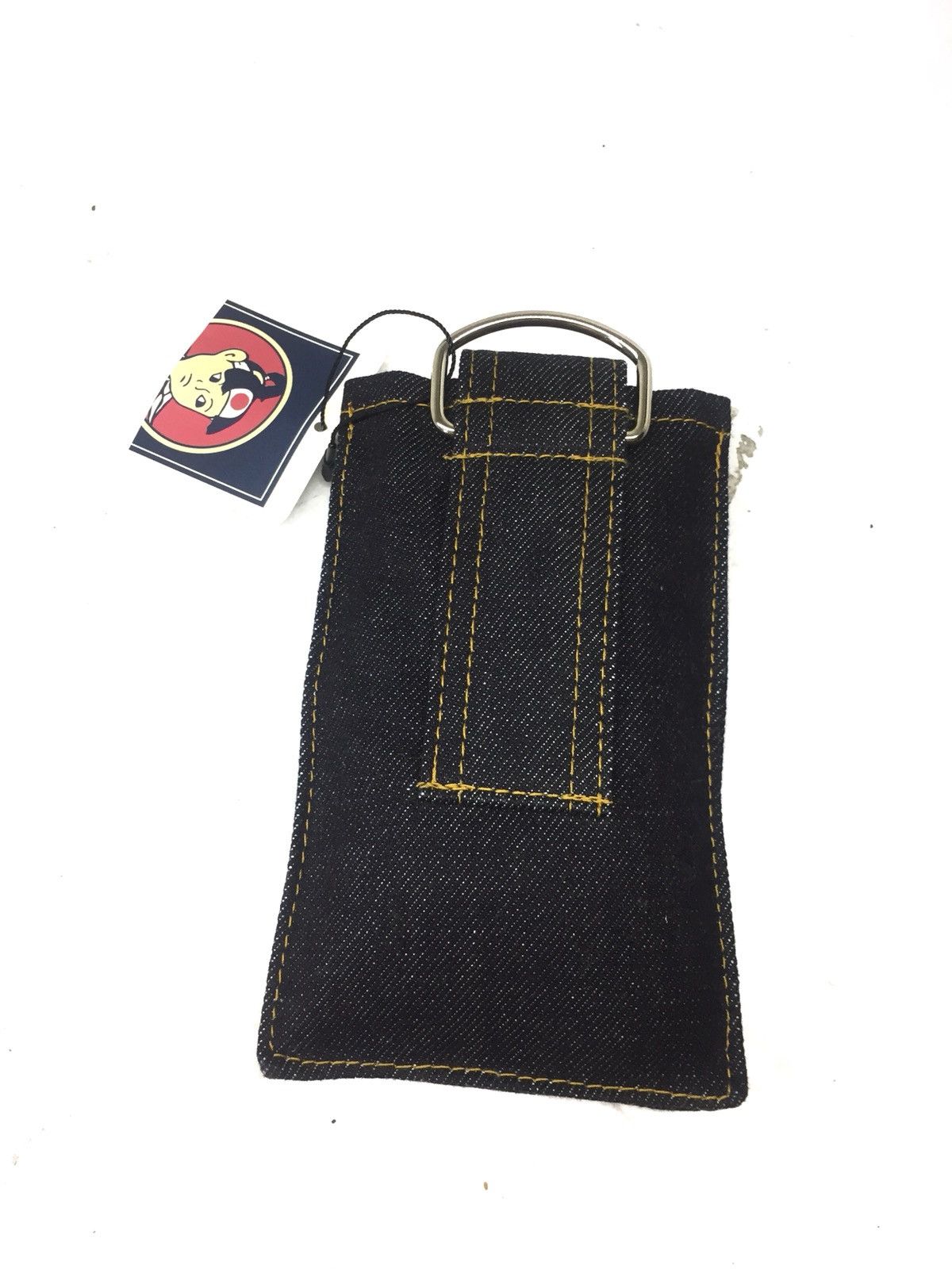 Momotaro Jeans Authentic Momotaro Denim Phone Utility Pouch Bag Size ONE SIZE - 6 Thumbnail