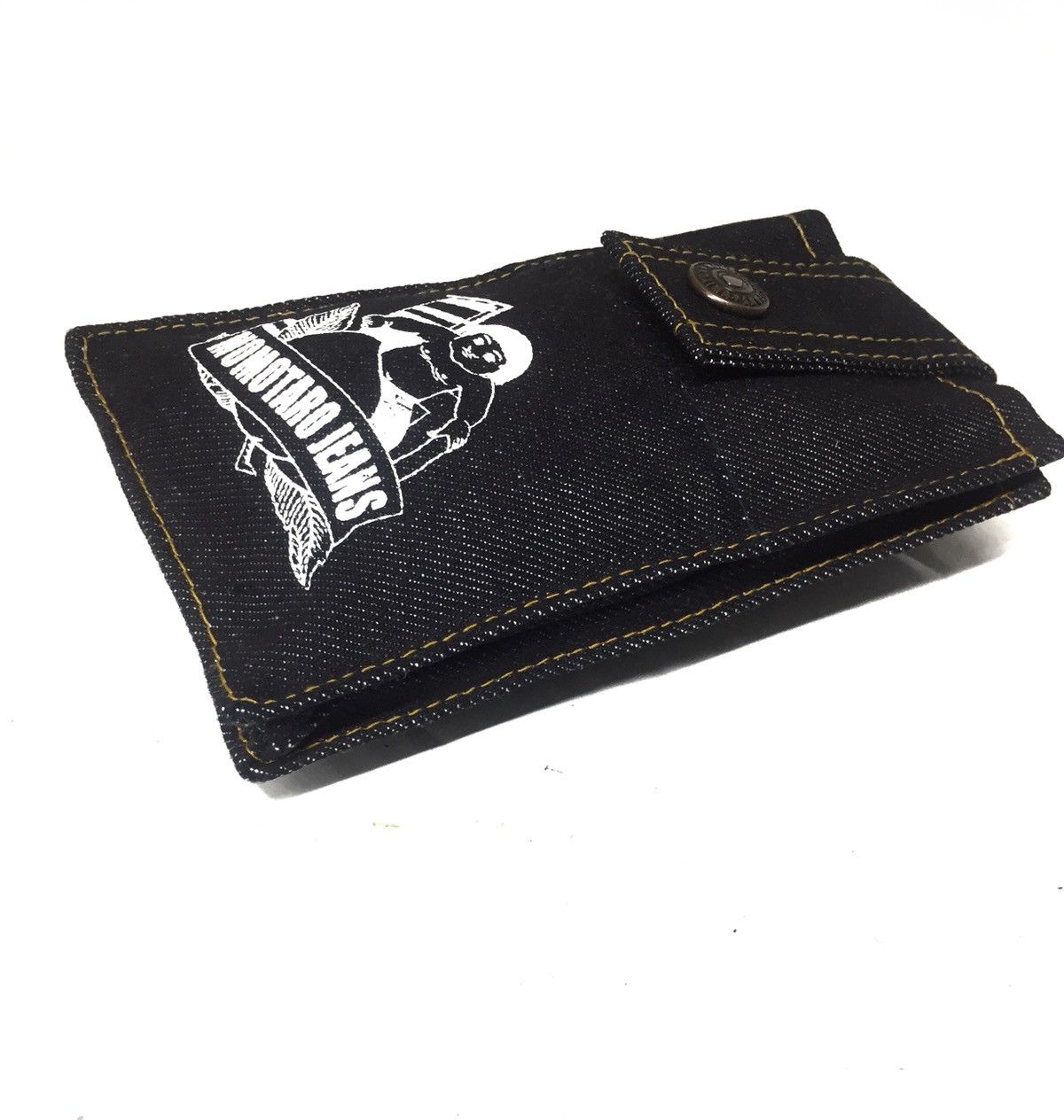 Momotaro Jeans Authentic Momotaro Denim Phone Utility Pouch Bag Size ONE SIZE - 3 Thumbnail