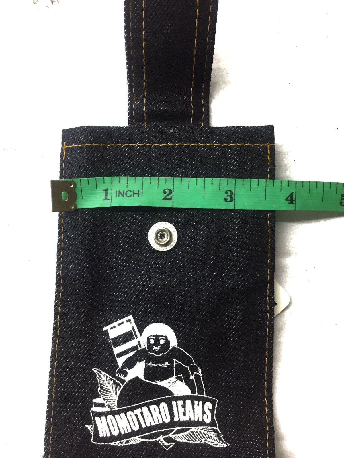 Momotaro Jeans Authentic Momotaro Denim Phone Utility Pouch Bag Size ONE SIZE - 11 Thumbnail