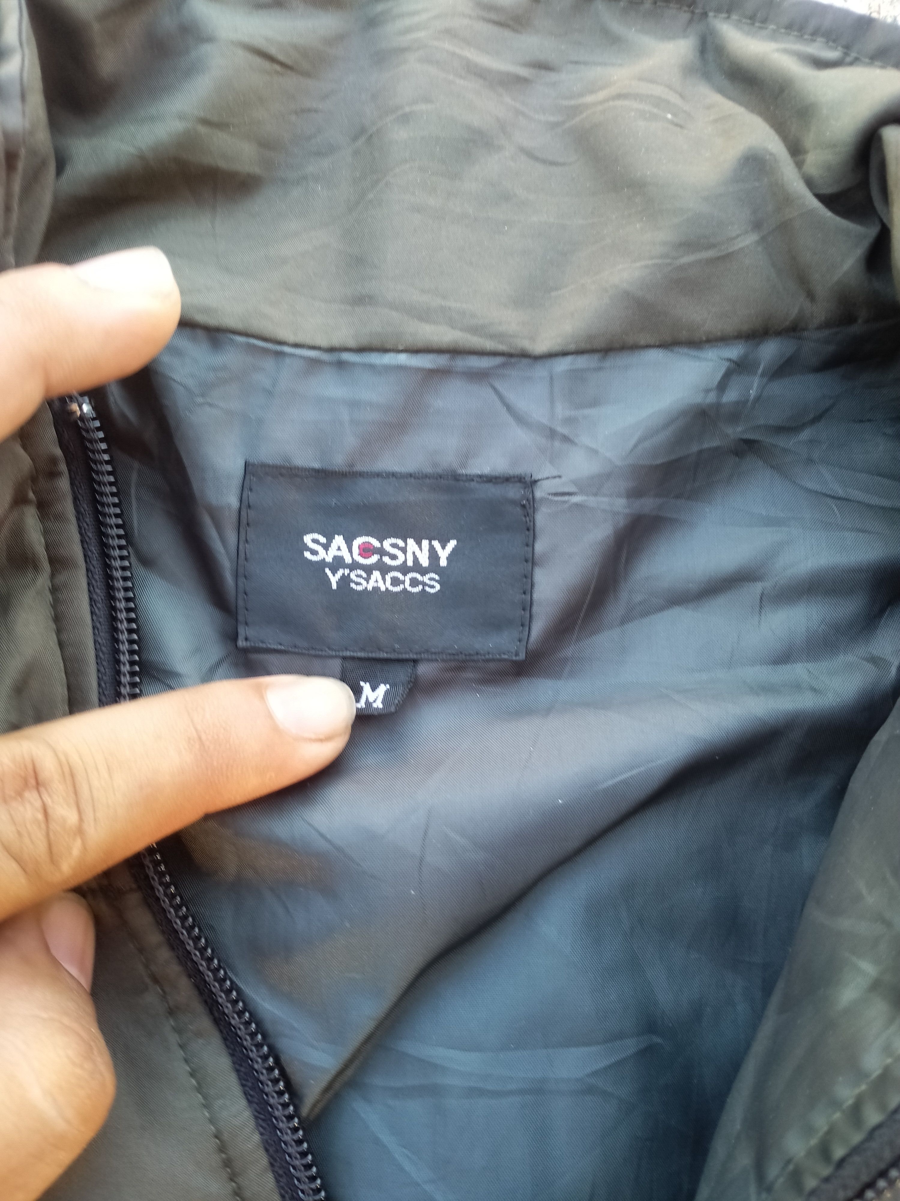 Japanese Brand × Yohji Yamamoto SACSNY Y'SACCS BY YOHJI YAMAMOTO LIGHT JACKET Size US L / EU 52-54 / 3 - 5 Thumbnail