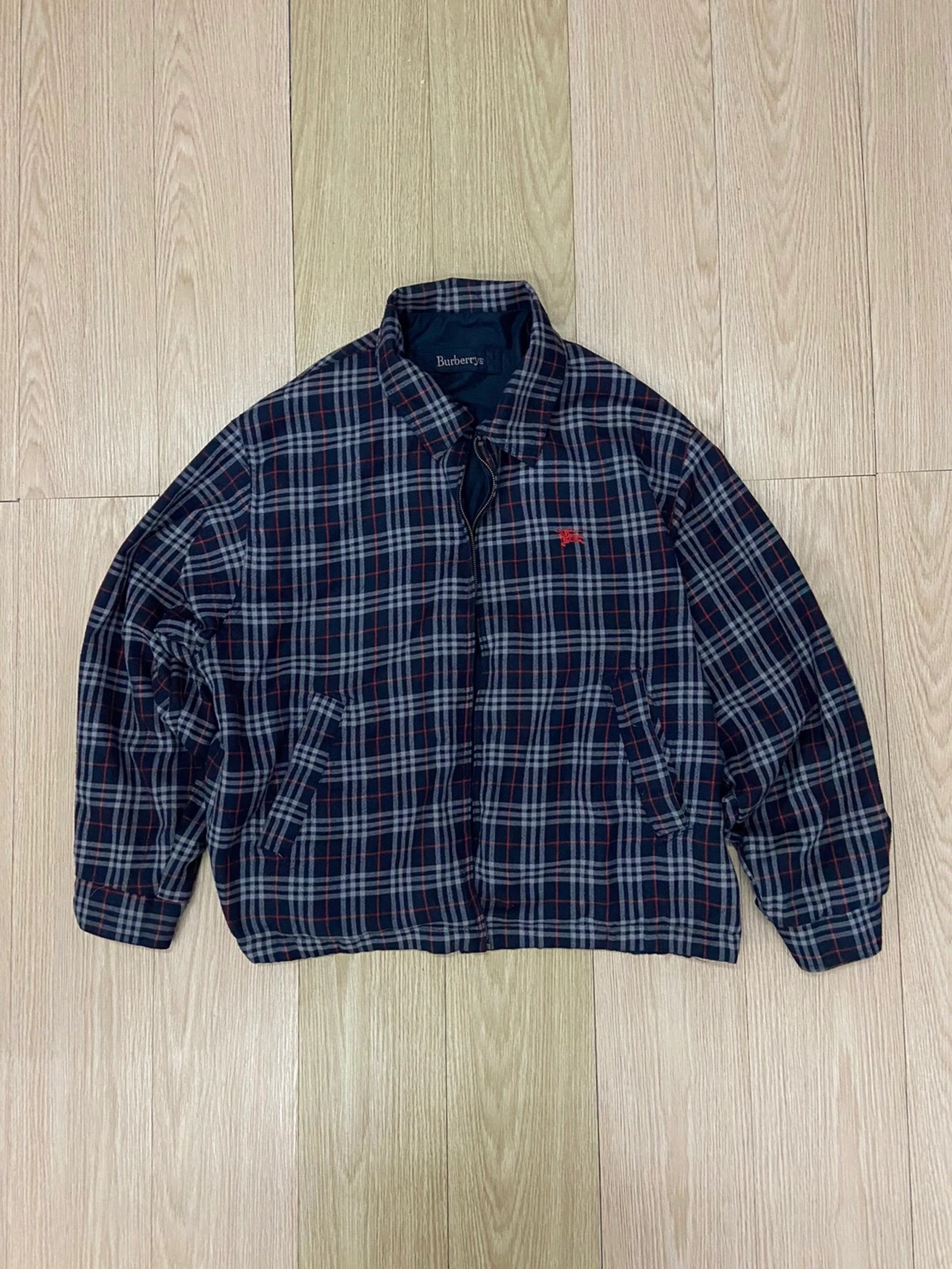 Vintage Burberry London Nova Check Reversible jacket