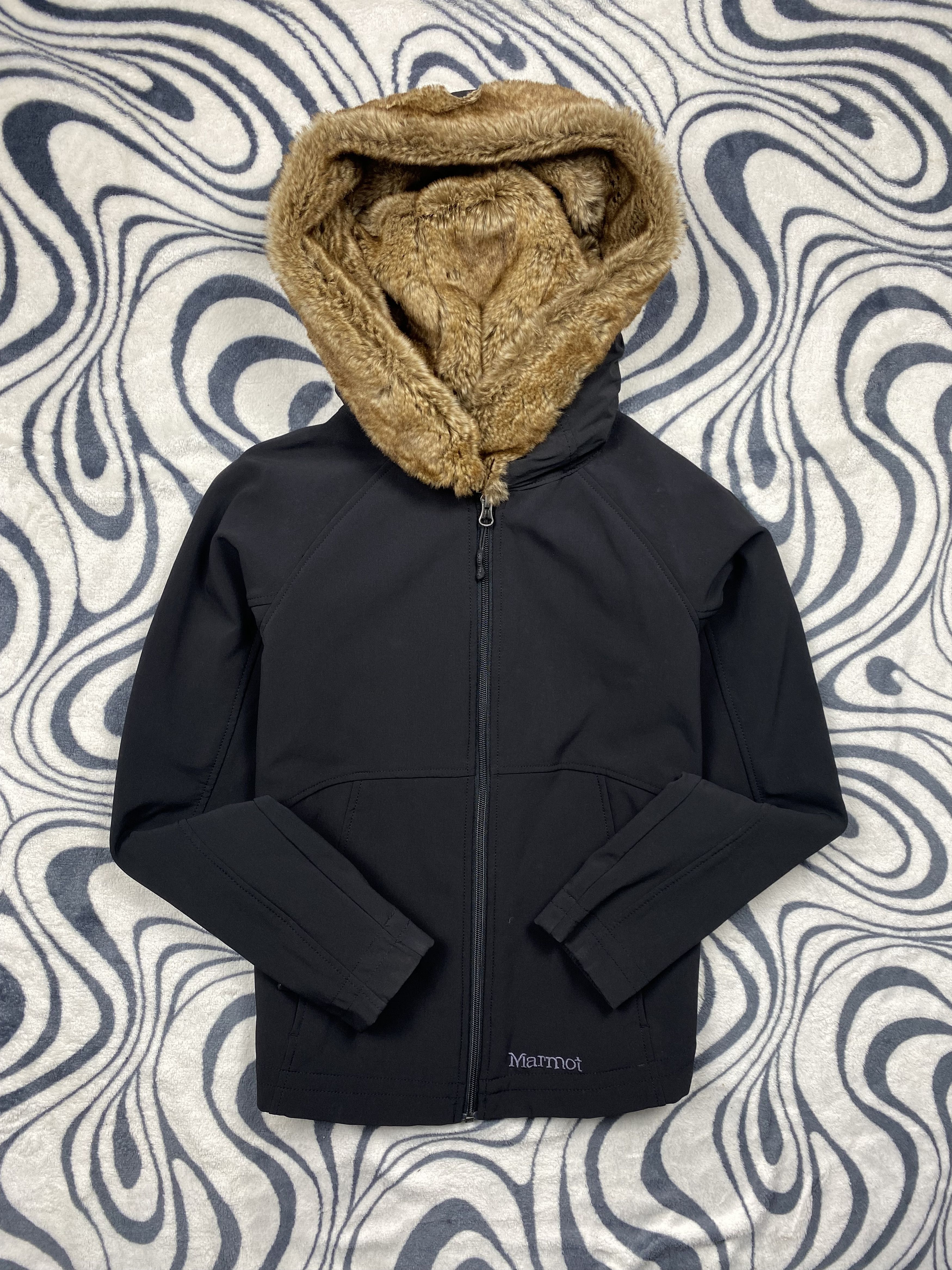 Marmot Marmot Womens Faux Fur Waterproof Softshell Jacket Size S / US 4 / IT 40 - 1 Thumbnail
